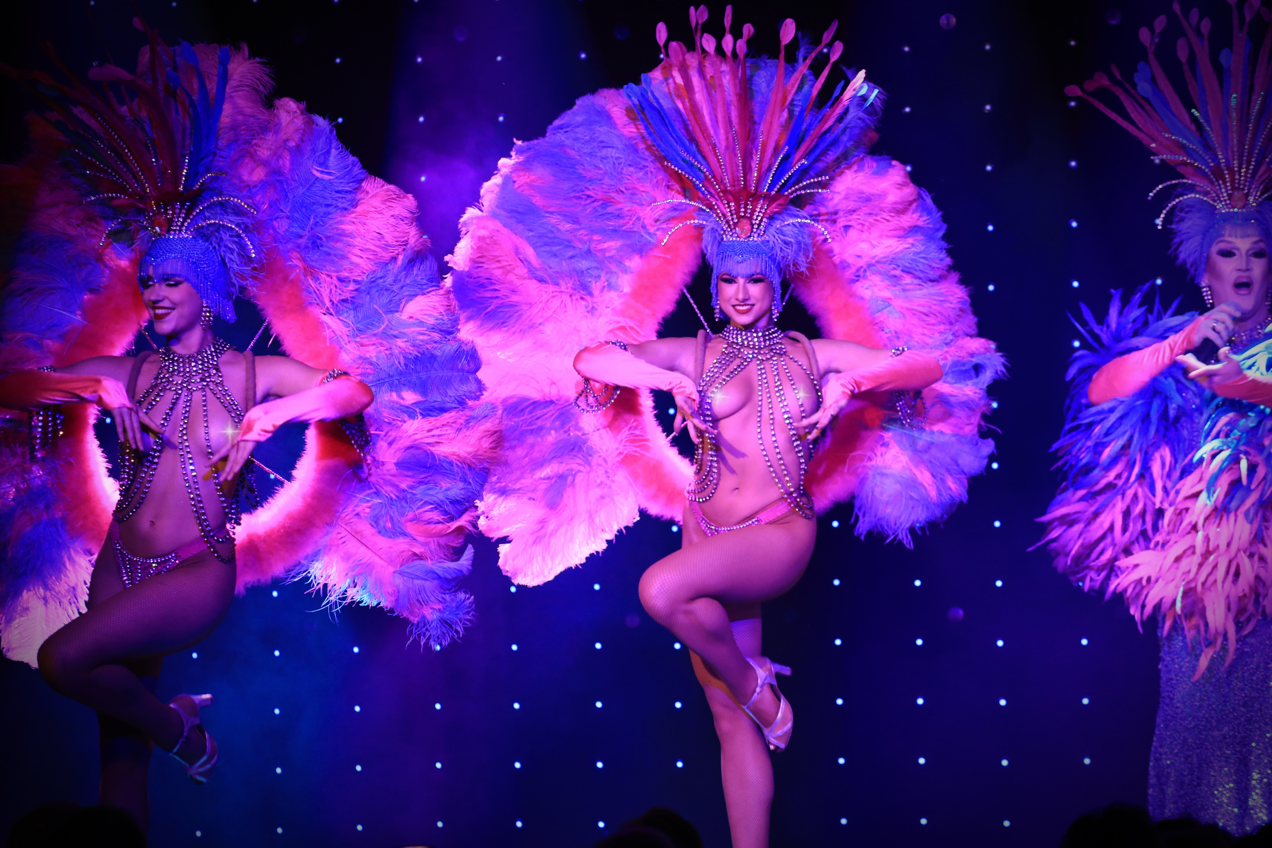 Léna Griffe danseuse professionnelle de cabaret, showgirl diva's entertainment