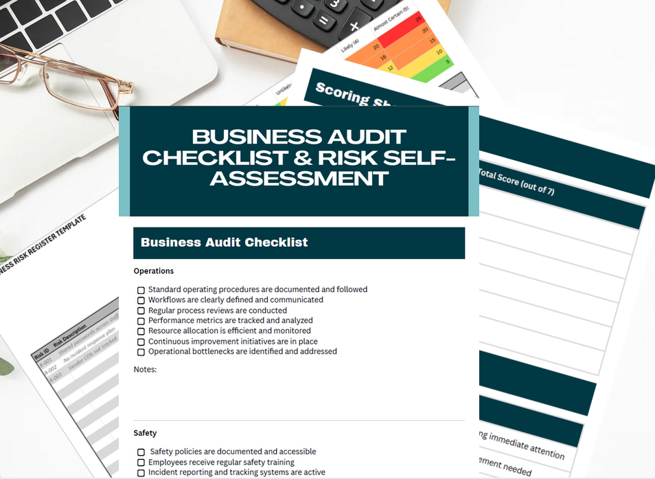 Business Risk Audit Checklist