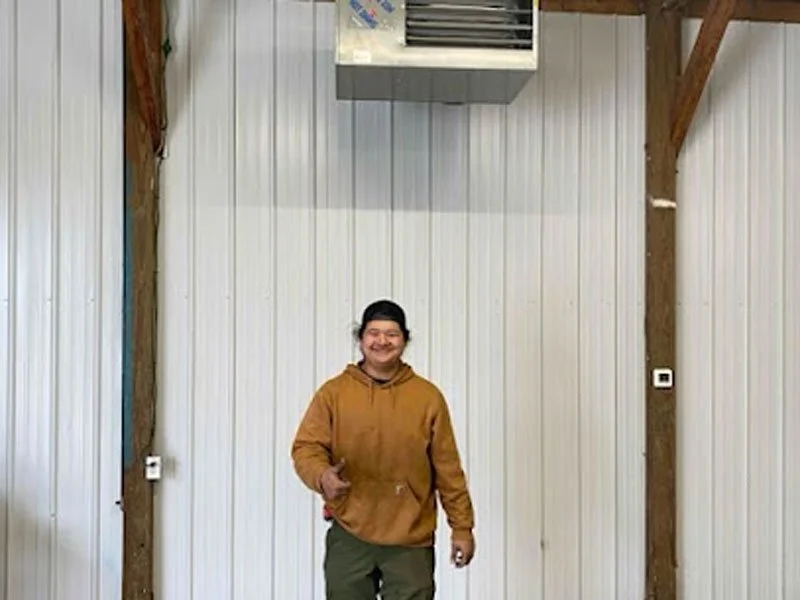 Installation of a Unit Heater in Dowagiac, MI