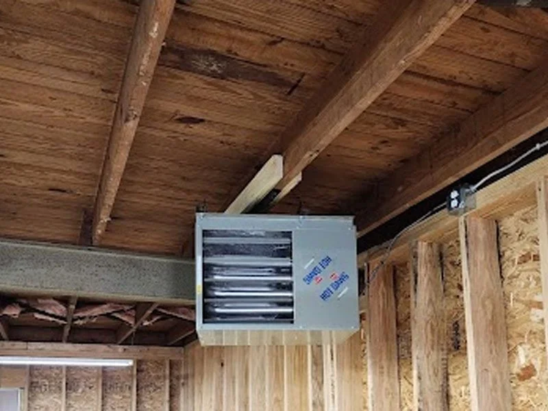 Unit Heater New Installation in Dowagiac, MI