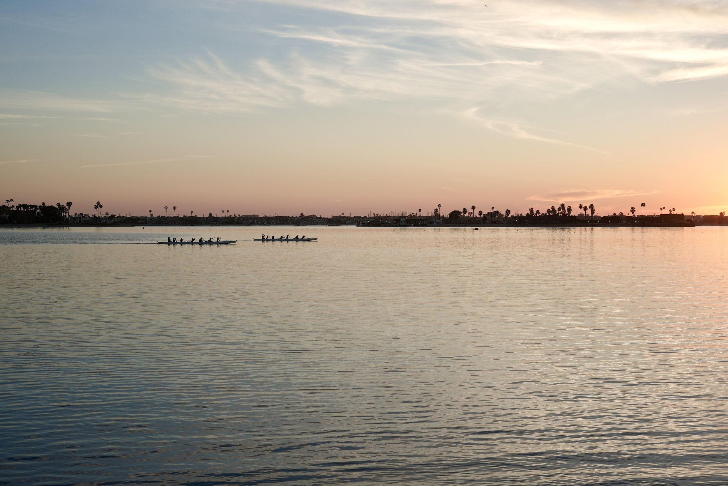 Walking coaching session along Mission Bay in San Diego