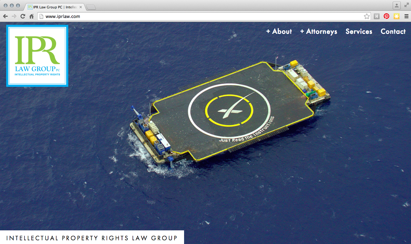 Just Launched: IPR LAW Website