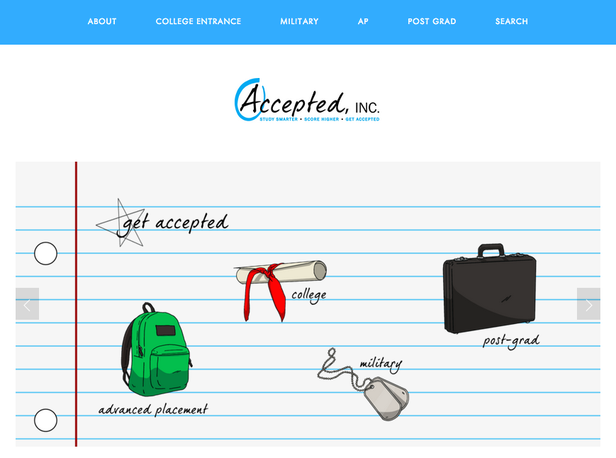 Just Launched: Accepted Inc. by A Brand Strategy Consulting