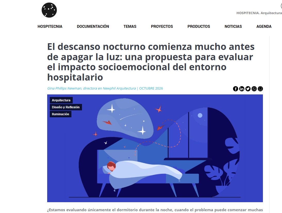 Neuroarquitectura aplicada al hospital: un sistema de evaluación socioemocional para promover el descanso y la recuperación