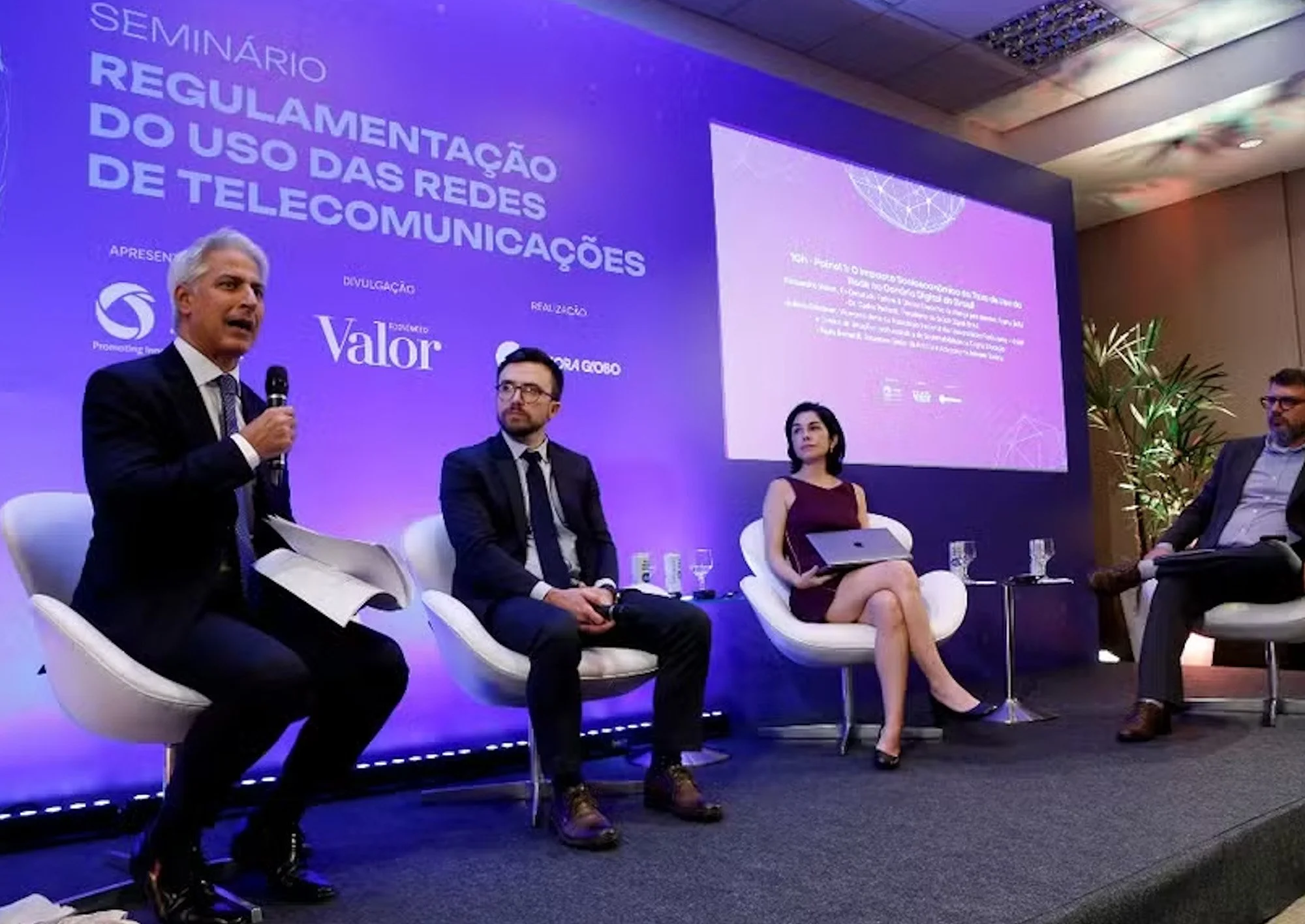 Seminário analisa os impactos de taxa de uso de redes na economia digital