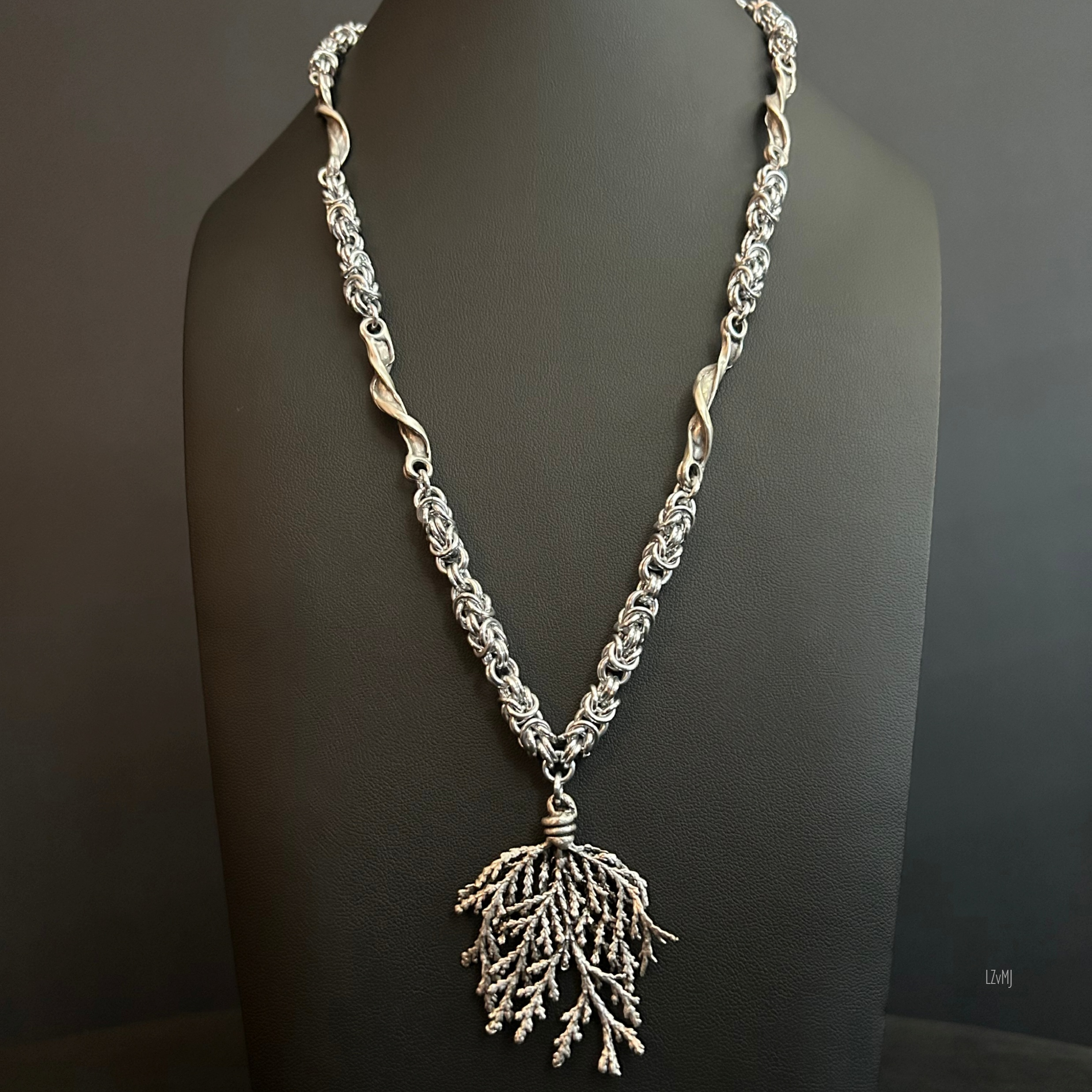 Silver Forest Necklace