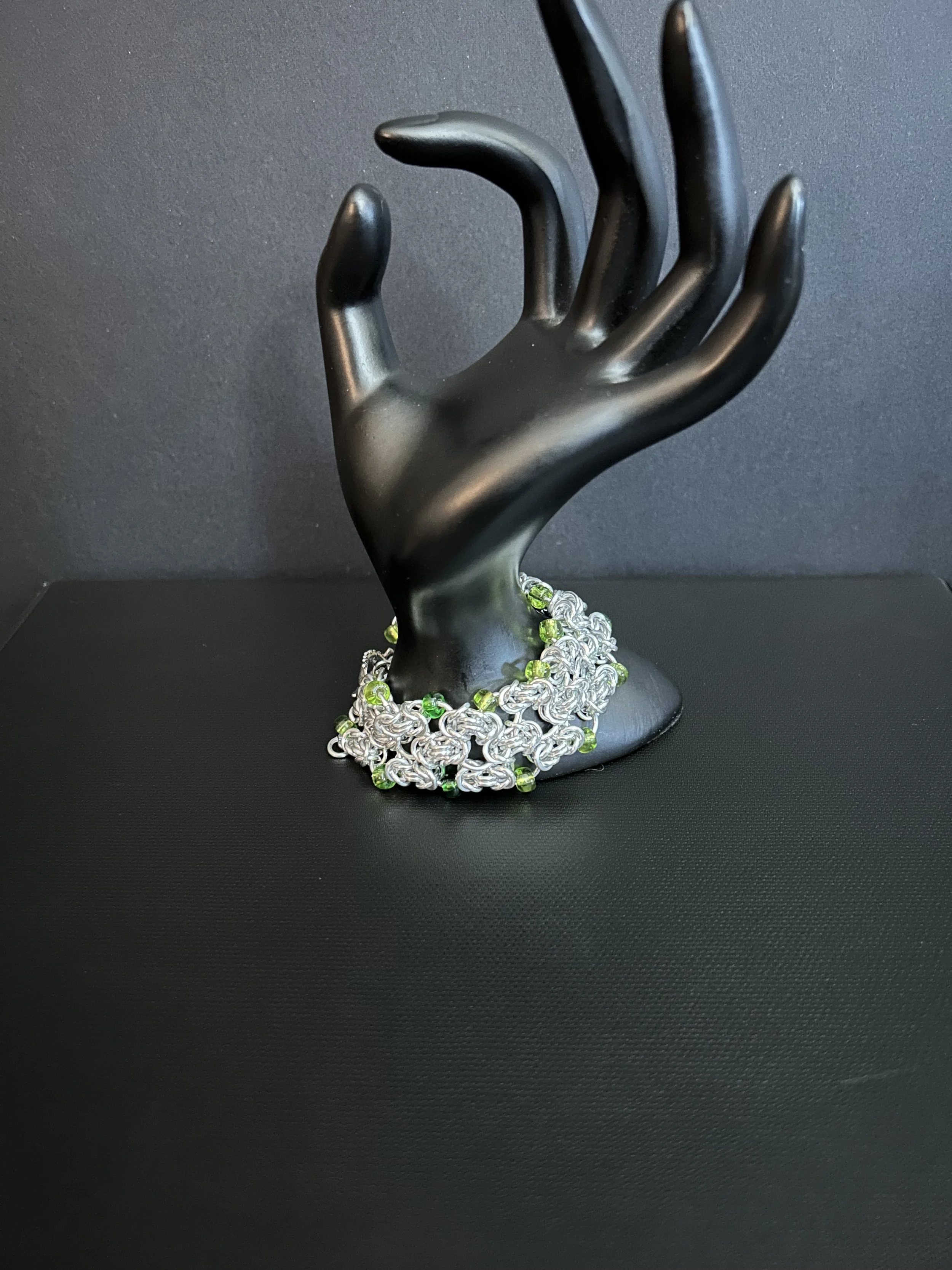 Silverleaf Byzantine Bracelet