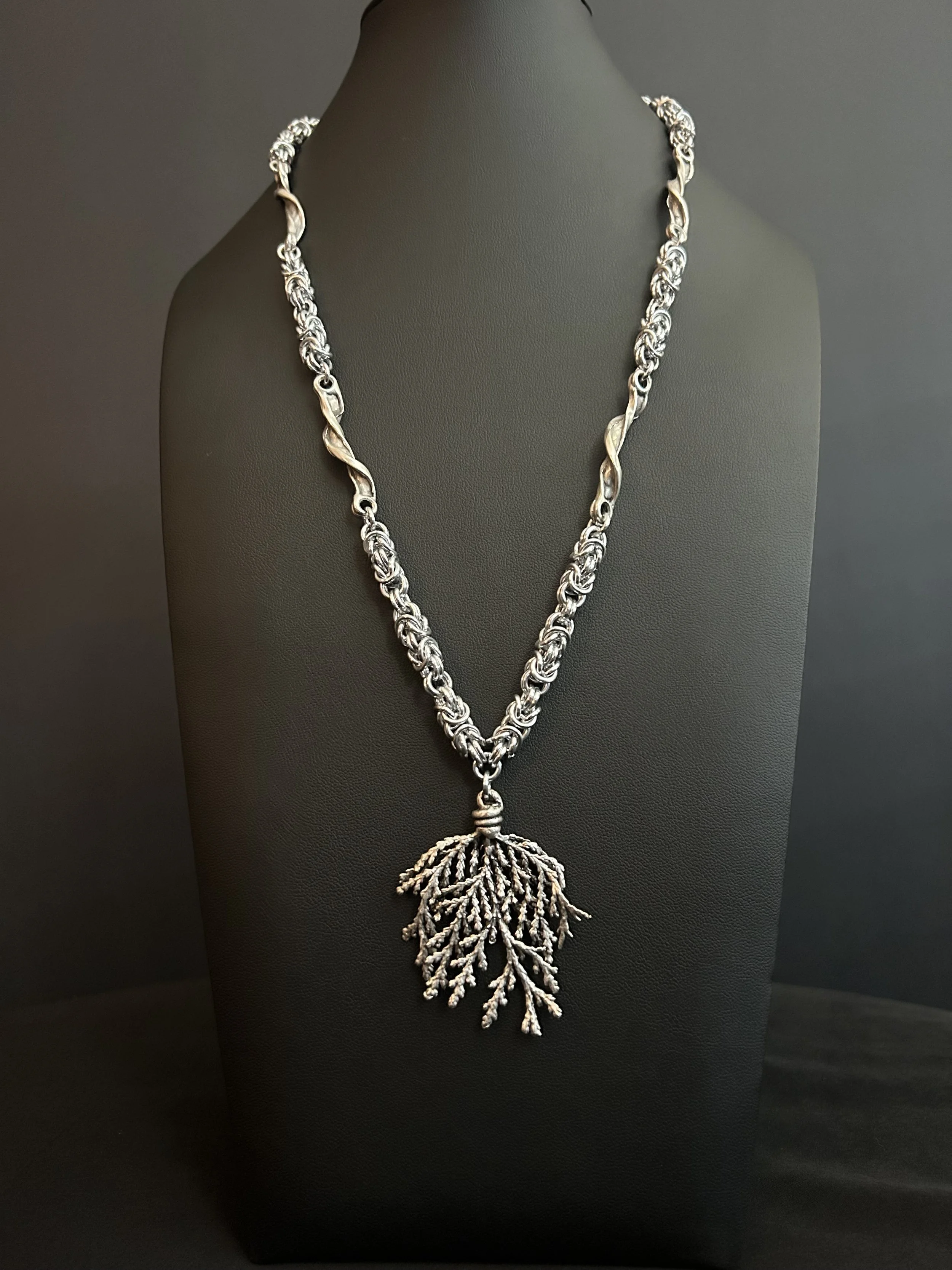 Silver Forest Necklace