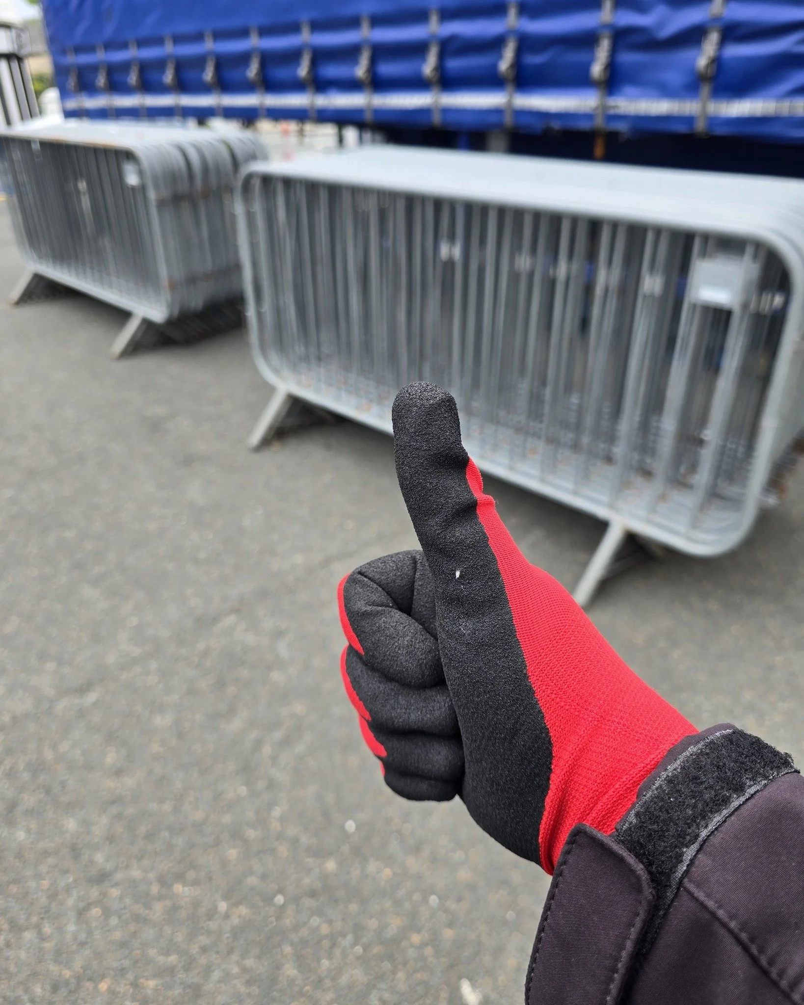 My contribution to SprintFest preparations this morning.

I leave the sound systems, staging and technical wizardry to people far more qualified than me. My role is generally limited to moving heavy things from one place to another and occasionally p