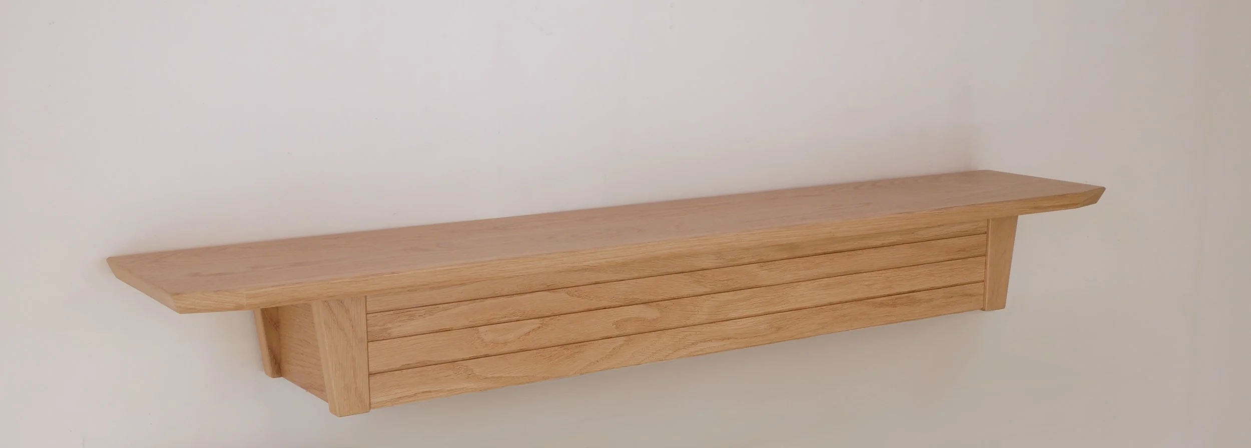 Mast Slim Wall Shelf with Tilt Drawer