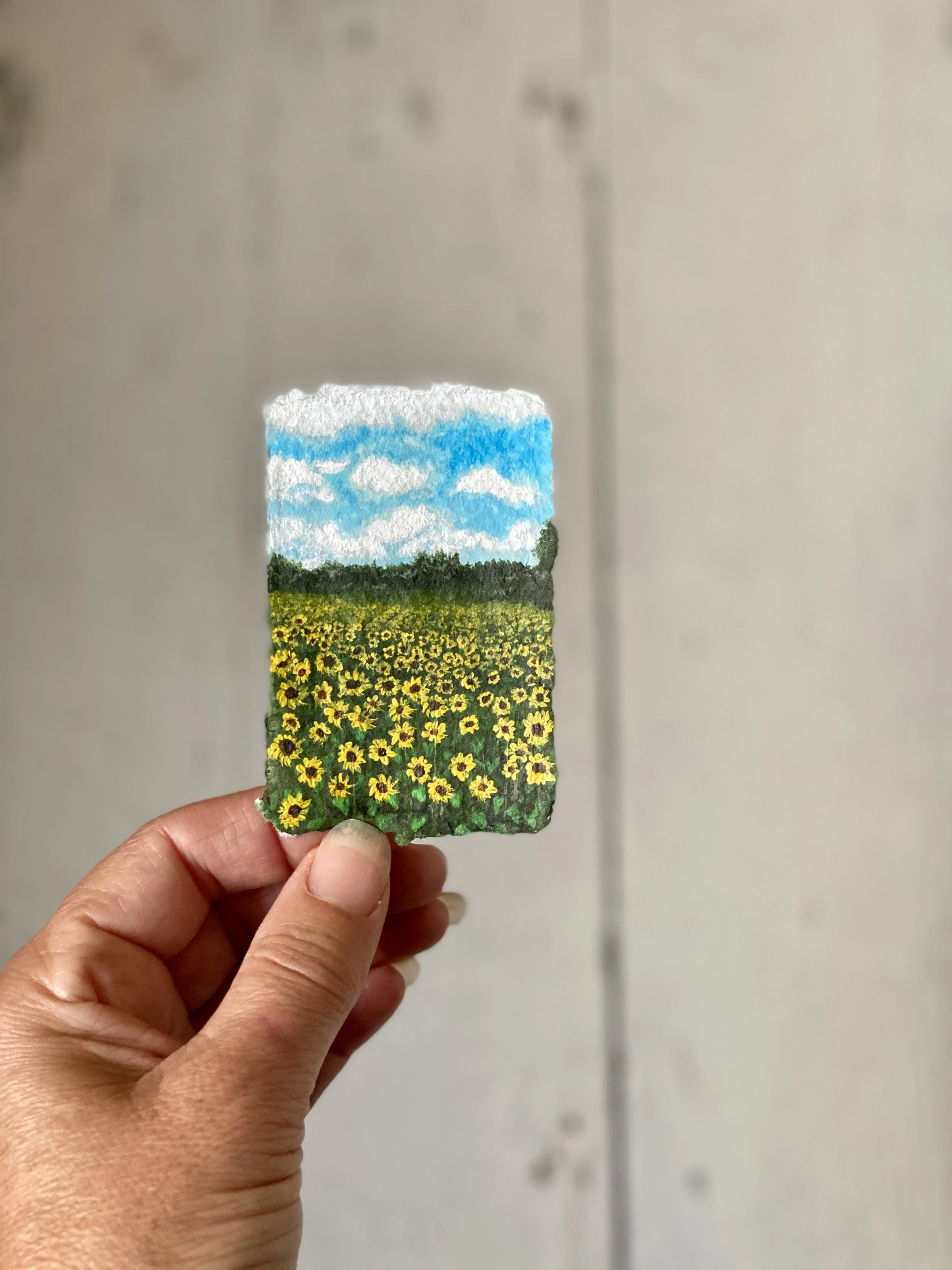 Sunflowers for Ophelia
