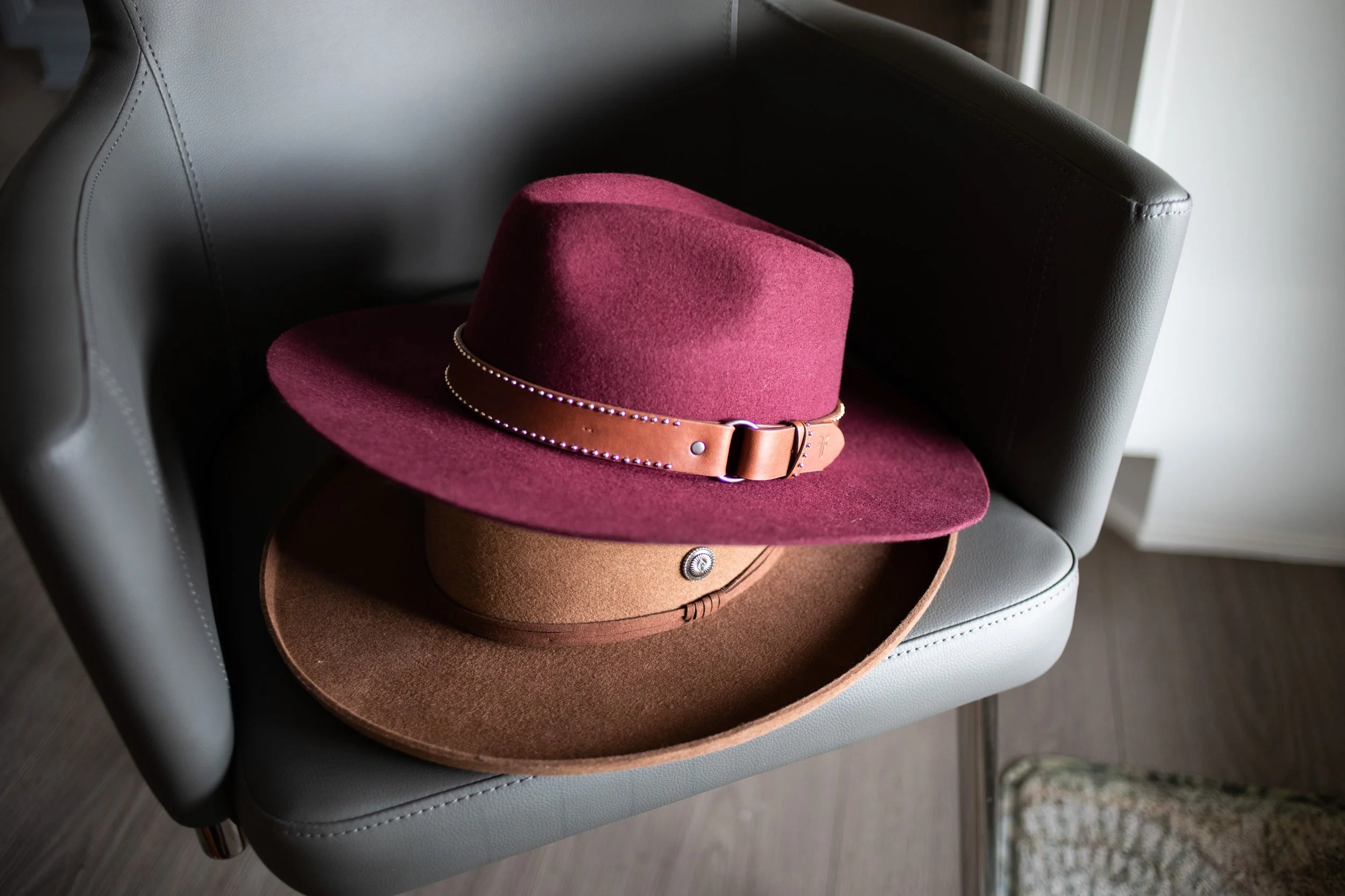 F/W26-Frye wool fedoras