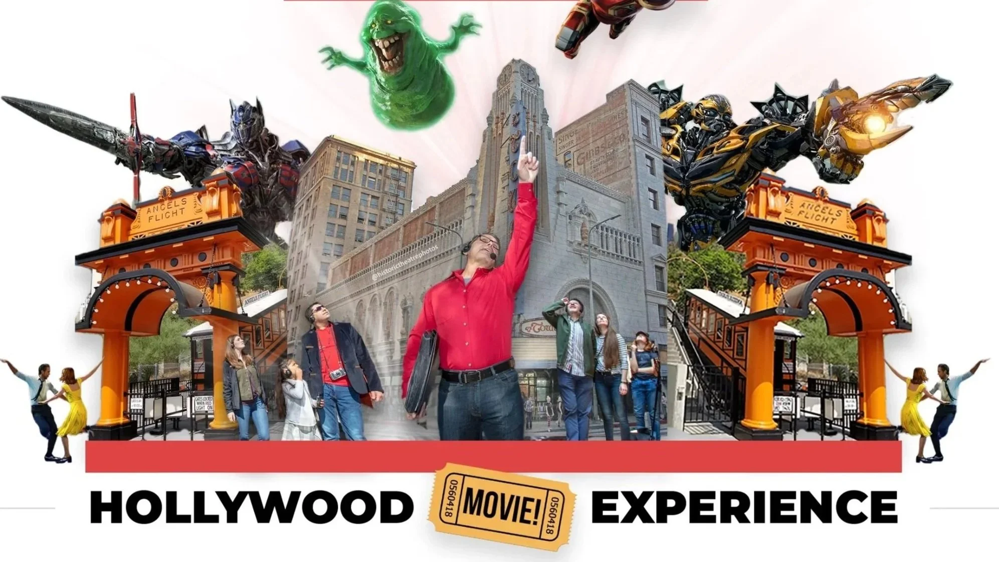 Hollywood Movie Experience (walking tour for groups)