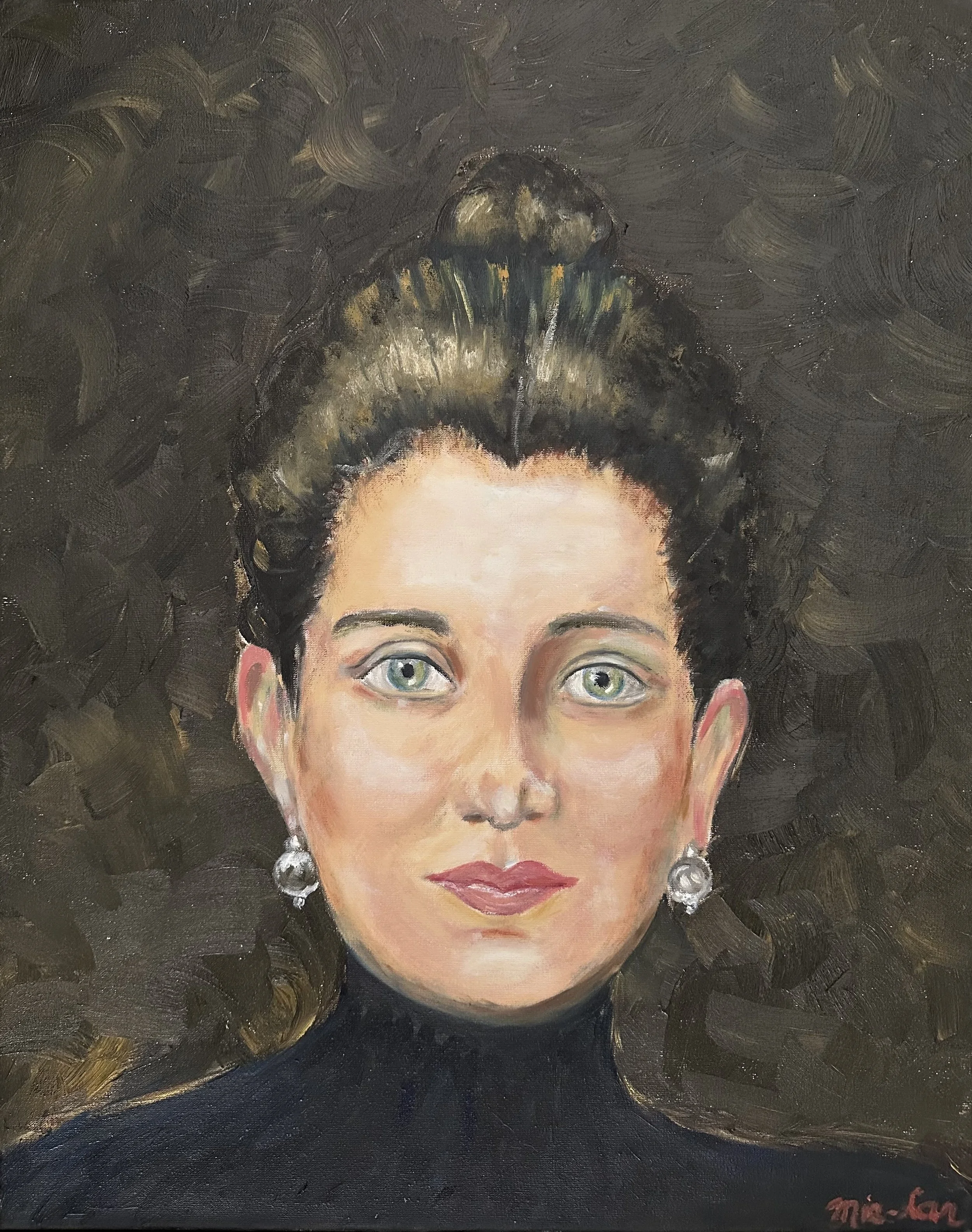 NAME: Zinaida
DESCRIPTION: I've captured the enchanting beauty of Princess Zinaida from Russia. With delicate brushstrokes and rich oil paints, I've brought her likeness to life on canvas, paying homage to her grace and elegance.Every stroke of the b