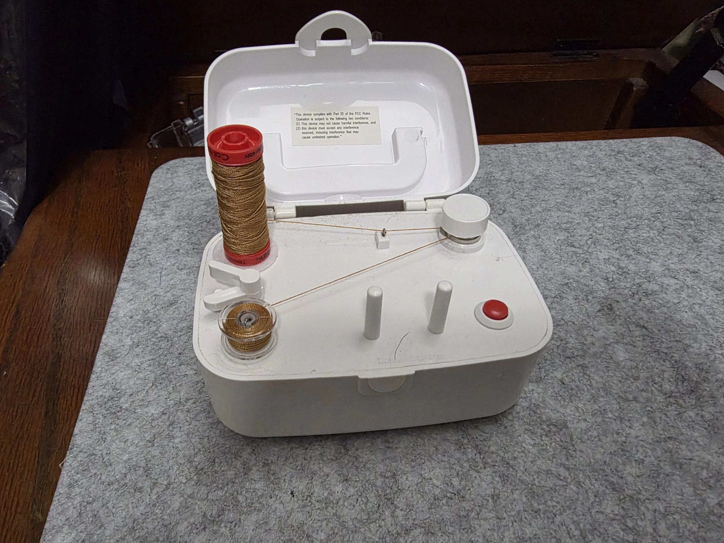 Little baby Bobbin Sidewinder