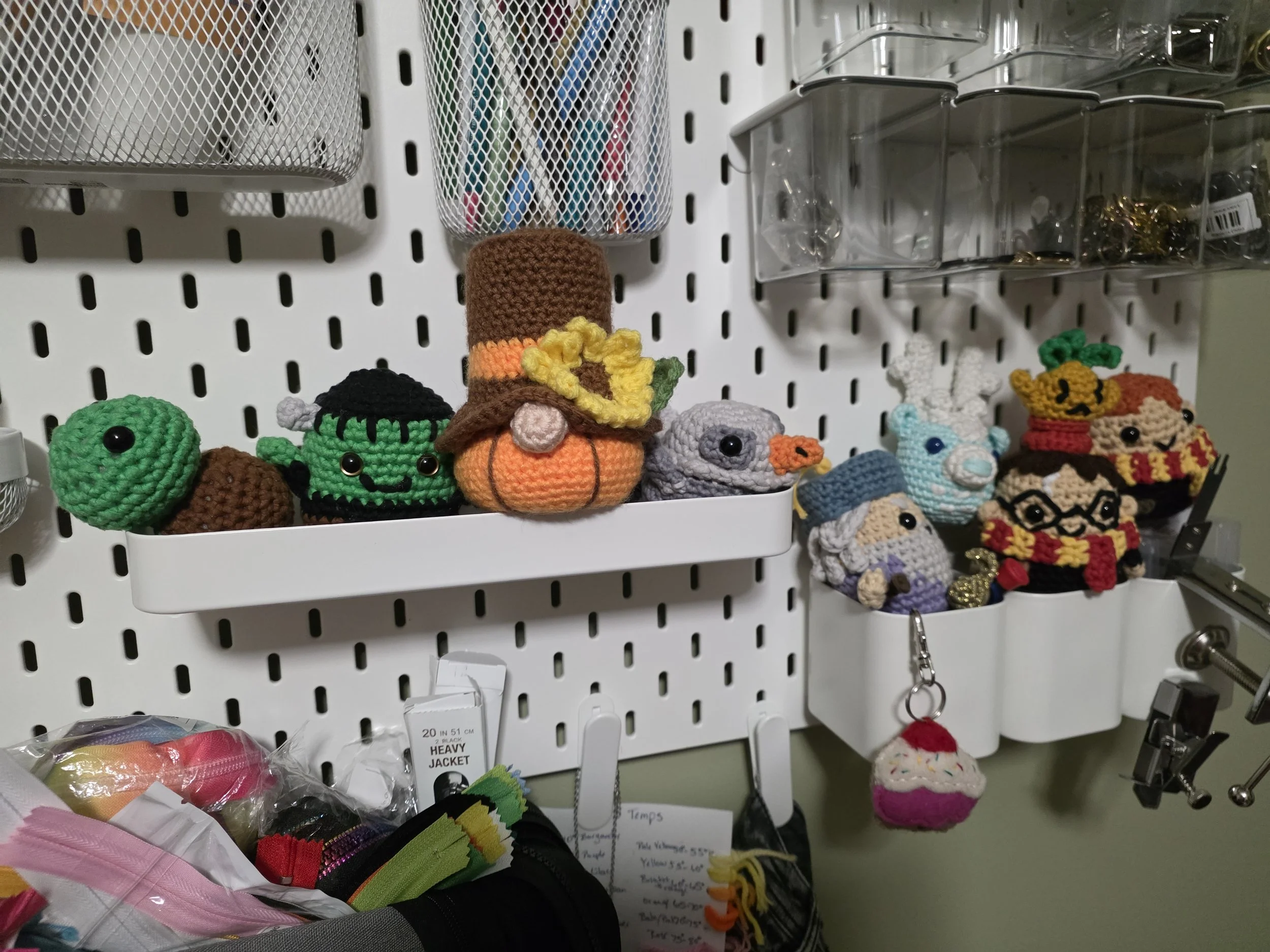 My little crochet buddies