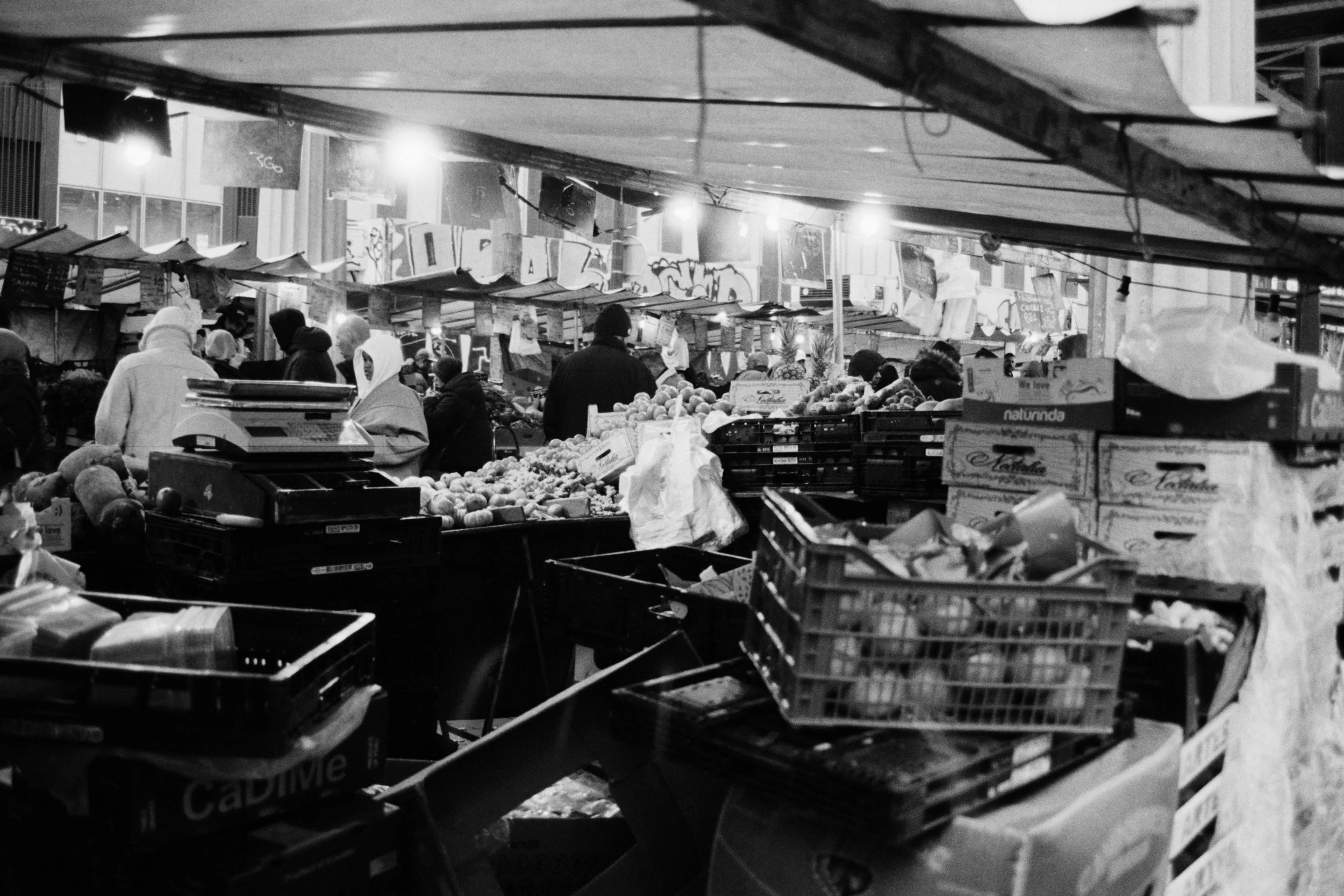 Behind a stall. Barbès, 14022026.
