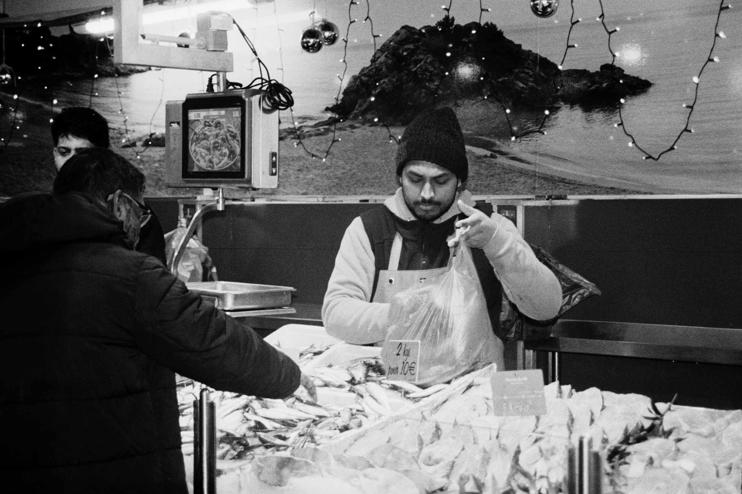 The fishmonger. La Courneuve, 31012026.