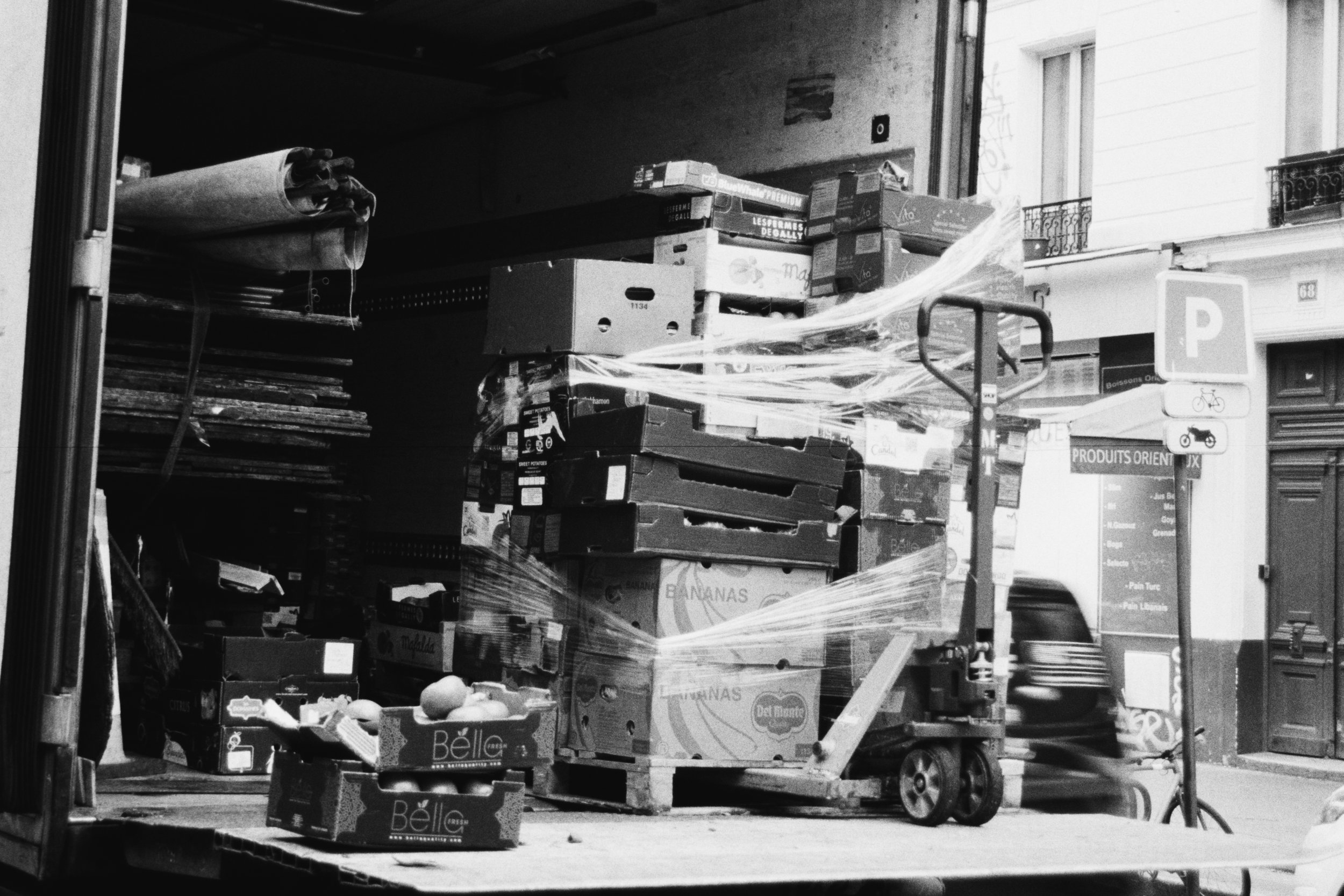 In the truck. Barbès, 14022026.