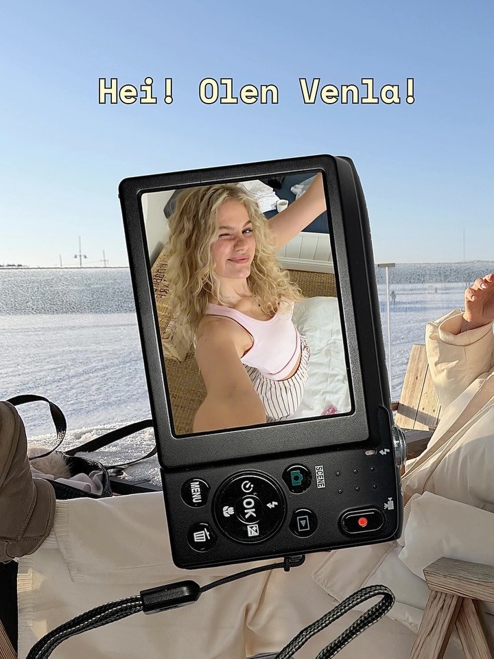 Hei! M&auml; oon Venla, pikkukyl&auml;n plikka, jolla on p&auml;&auml; t&auml;ynn&auml; unelmia ja k&auml;det t&auml;ynn&auml; luovaa energiaa!🙋🏼&zwj;♀️✨

Oon kova h&ouml;p&ouml;tt&auml;m&auml;&auml;n, tykk&auml;&auml;n olla esill&auml; ja laittatu