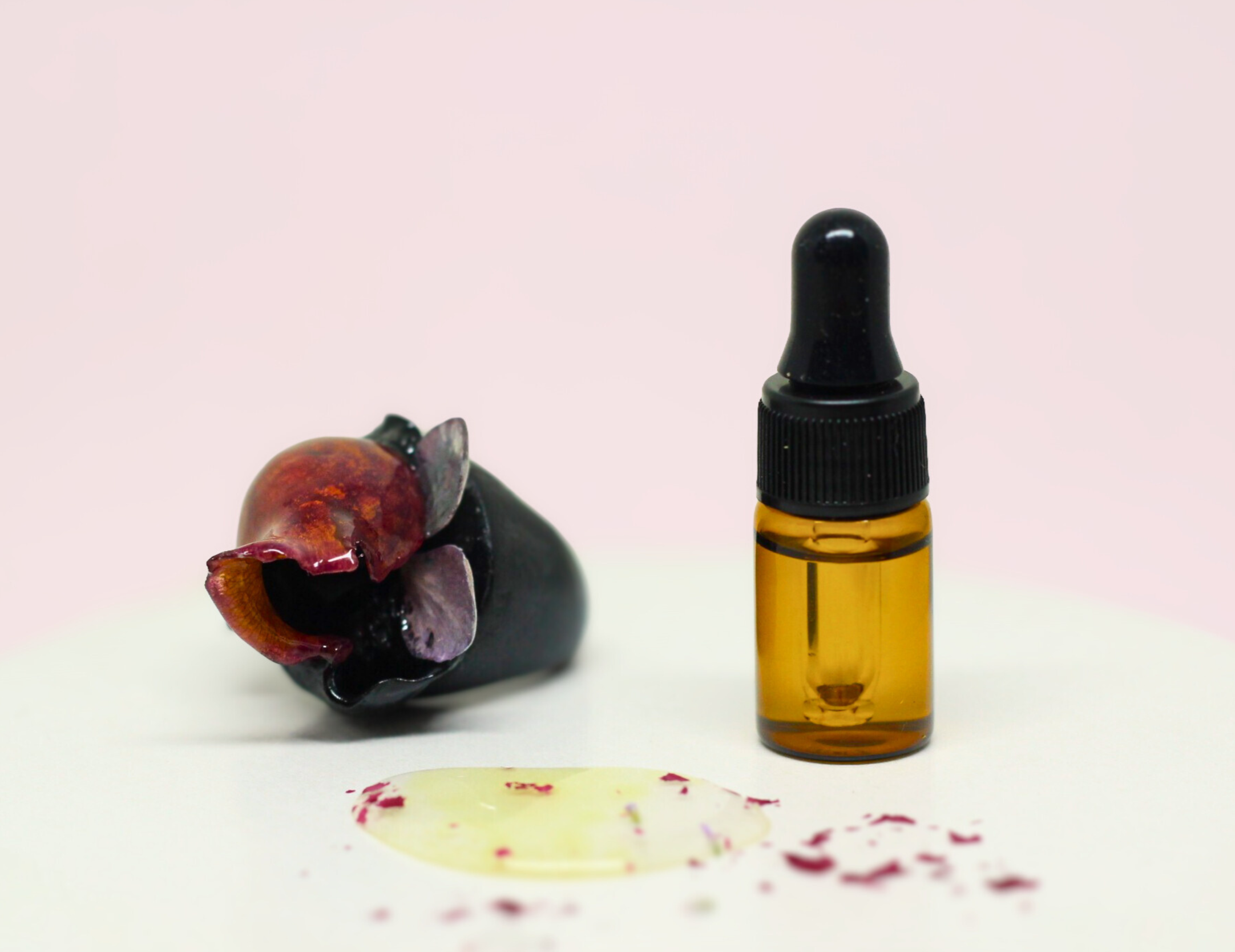 Mon Baudelaire Ring Rose 'bottle'