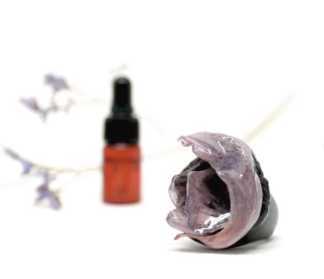 Ring Mon Baudelaire Heliotrope 'bottle'