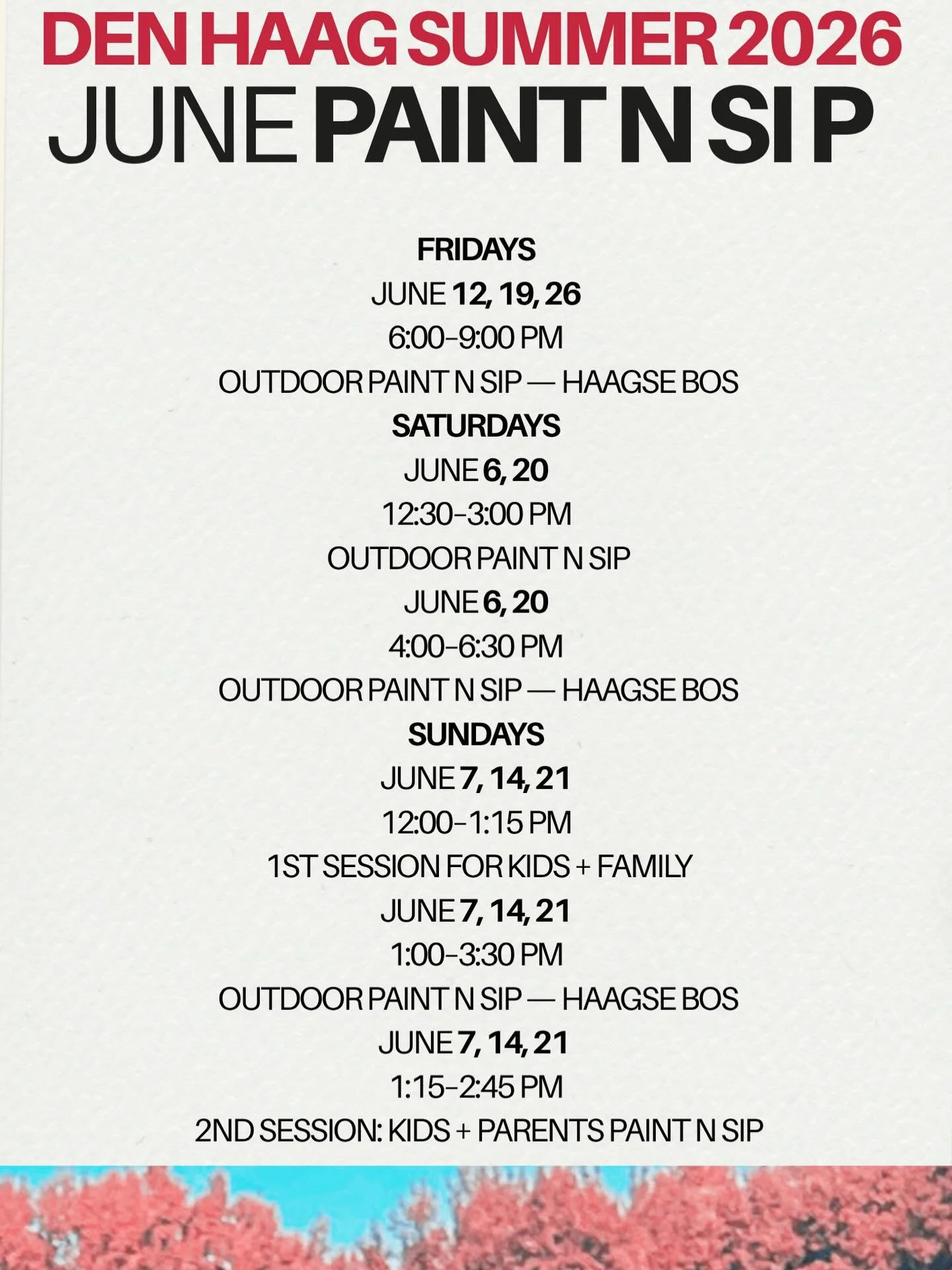 June!!

Limited summer spots available
Book your Paint &amp; Sip or Kids &amp; Family session through the link.
Reserve your spot here:
https://katie-houser.reservio.com/booking