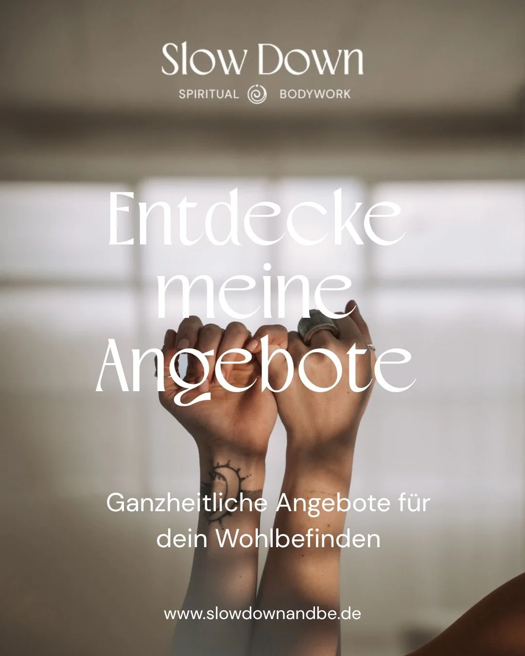 Neun Jahre sind in diesen Moment geflossen.

Slow Down begleitet Menschen nicht erst seit heute.
Aber heute zeigt sich zum ersten Mal das ganze Bild.

Alles, was in den letzten neun Jahren entstehen durfte, geh&ouml;rt heute sichtbar zu Slow Down.

U