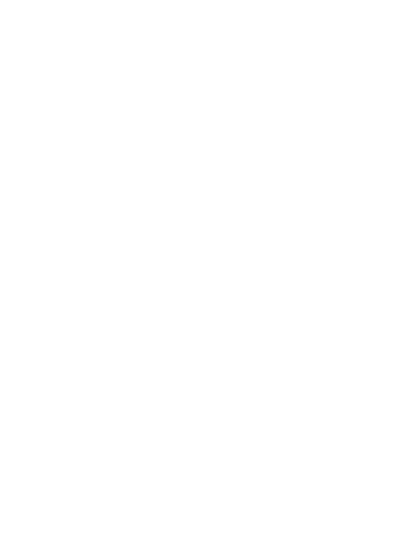 Darstellung einer stilisierten Hand mit einer Spirale in der Handfläche, weiß auf schwarzem Hintergrund.