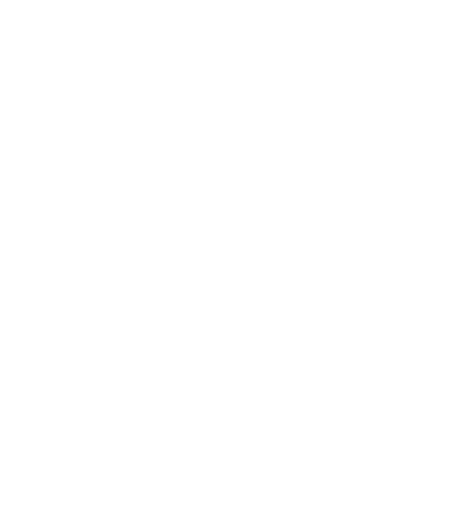 Abstrakte, stilisierte Figur eines lächelndengesichtigen Charakters in Schwarz-Weiß-Design.
