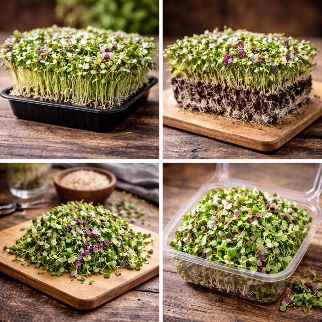 What makes up this salad mix?