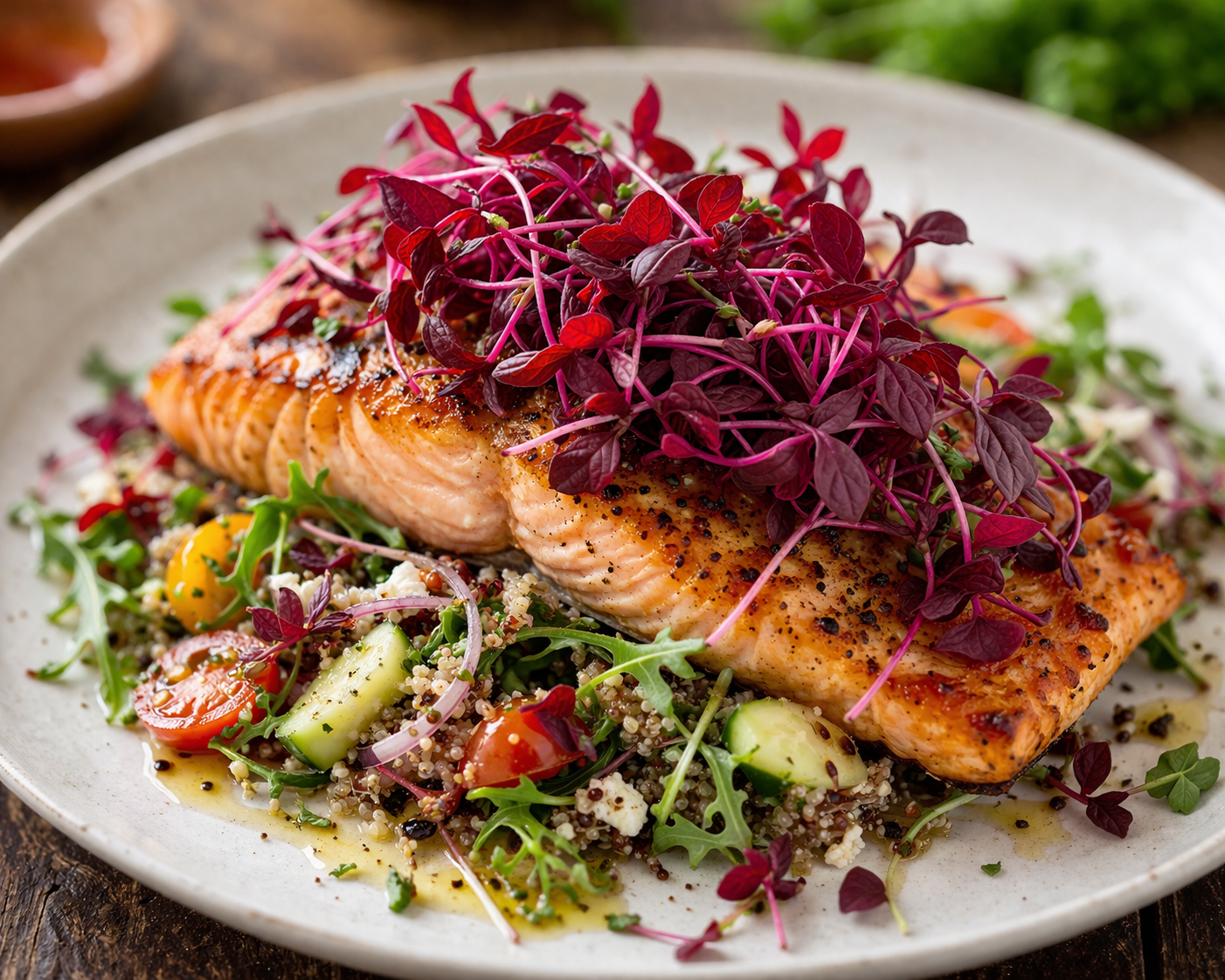 Amaranth - red garnet microgreen recipes