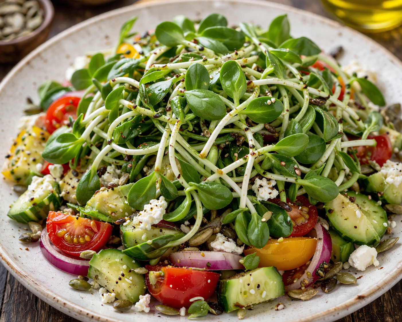 Black oil sunflower microgreen recipes