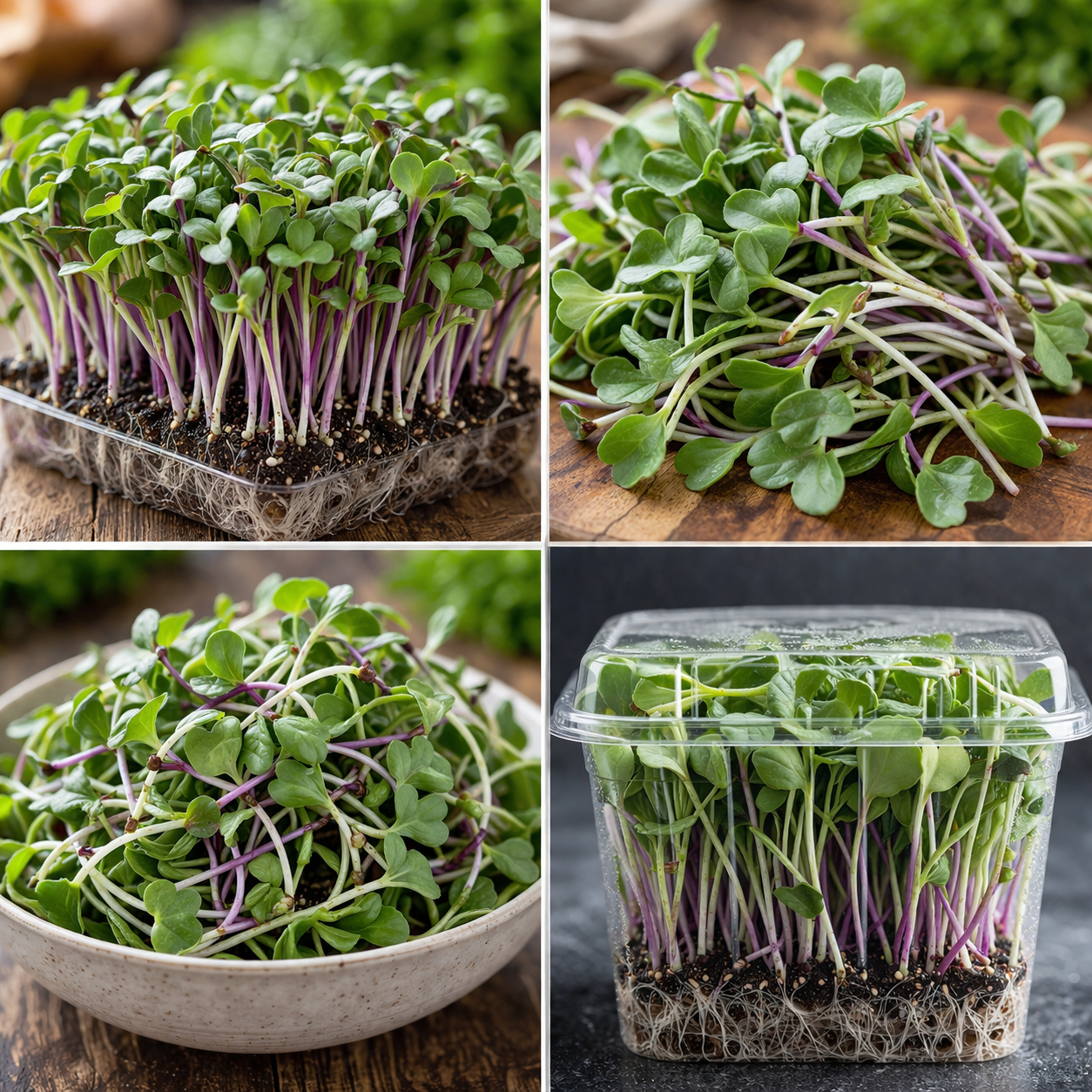 What are kohlrabi microgreens?