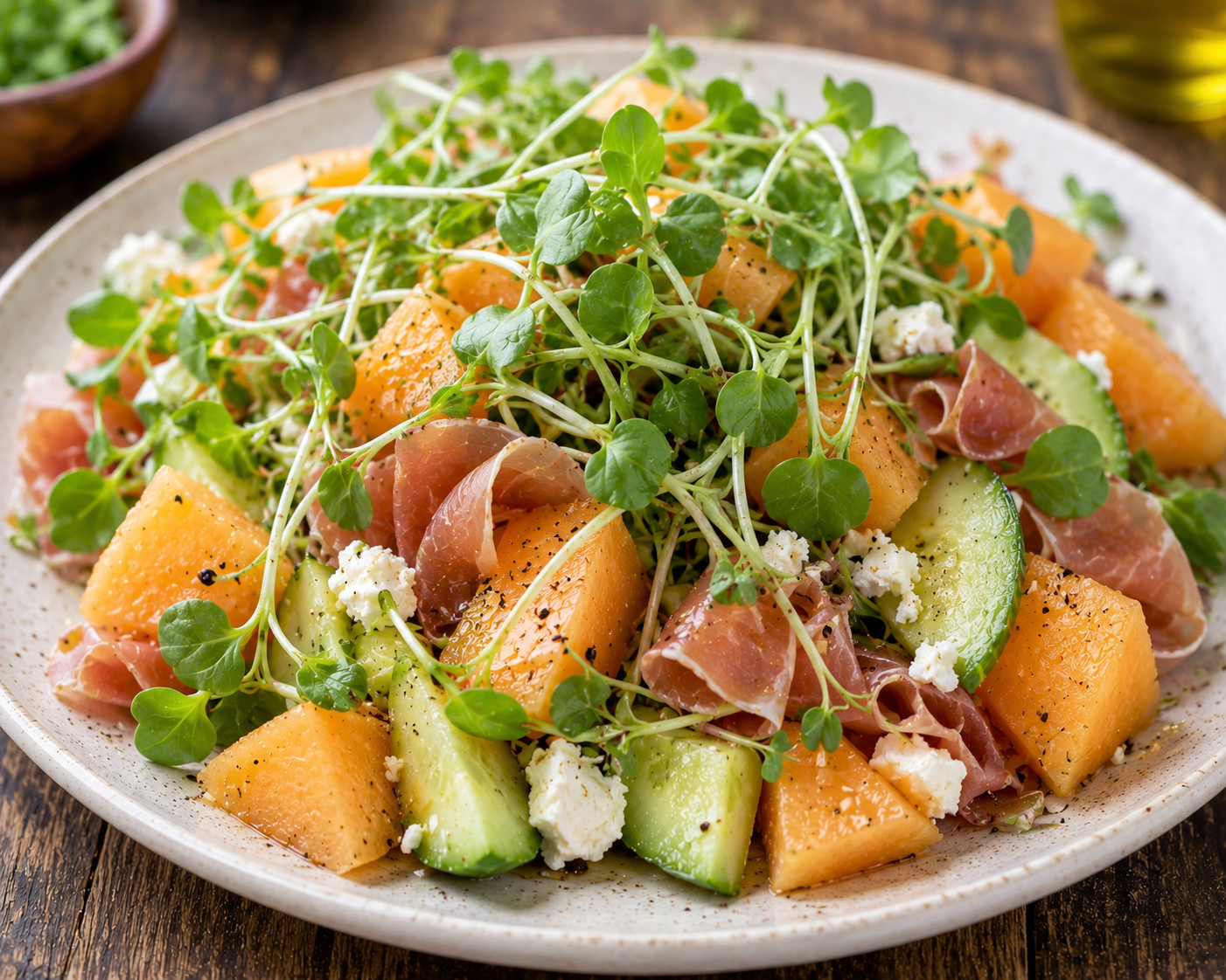 Melon microgreen recipes