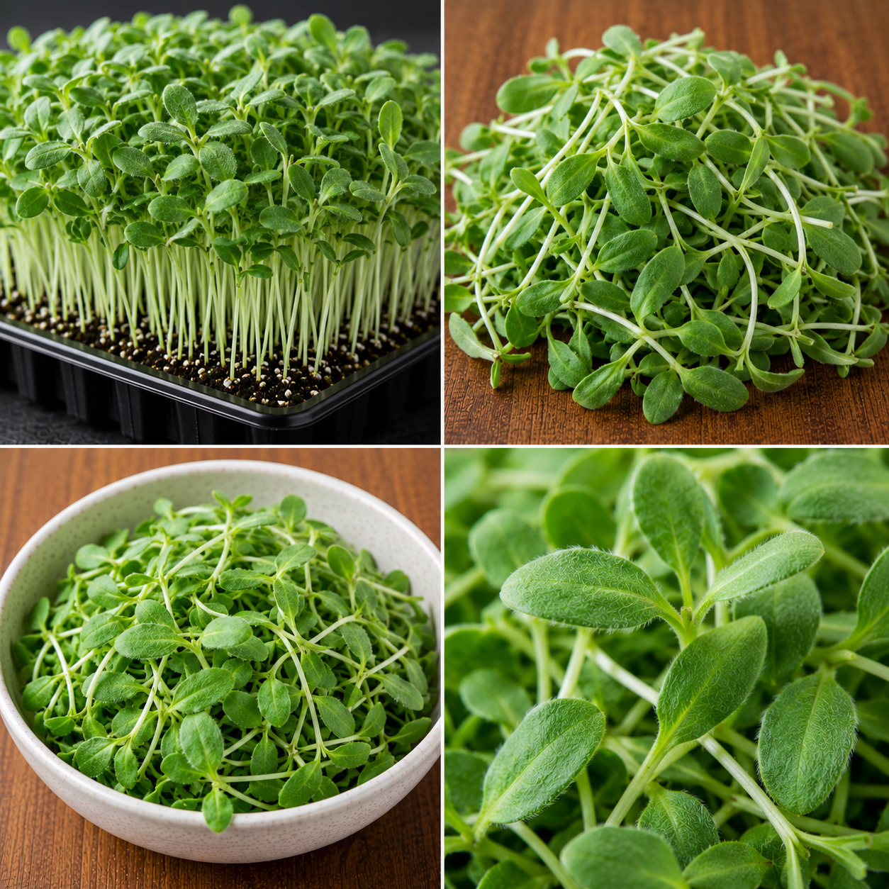 What are borage microgreens?