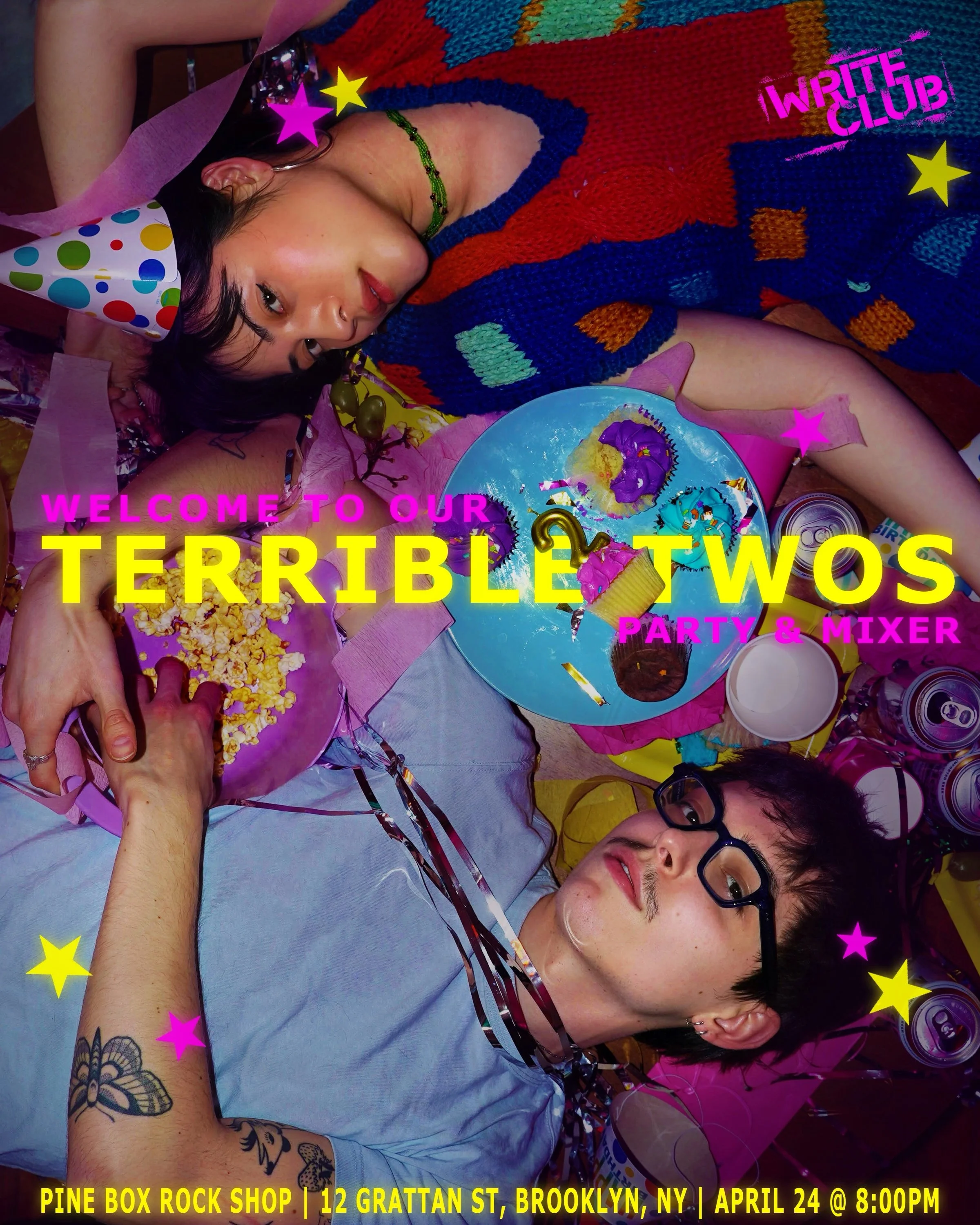 TERRIBLE TWOS PARTY AND MIXER