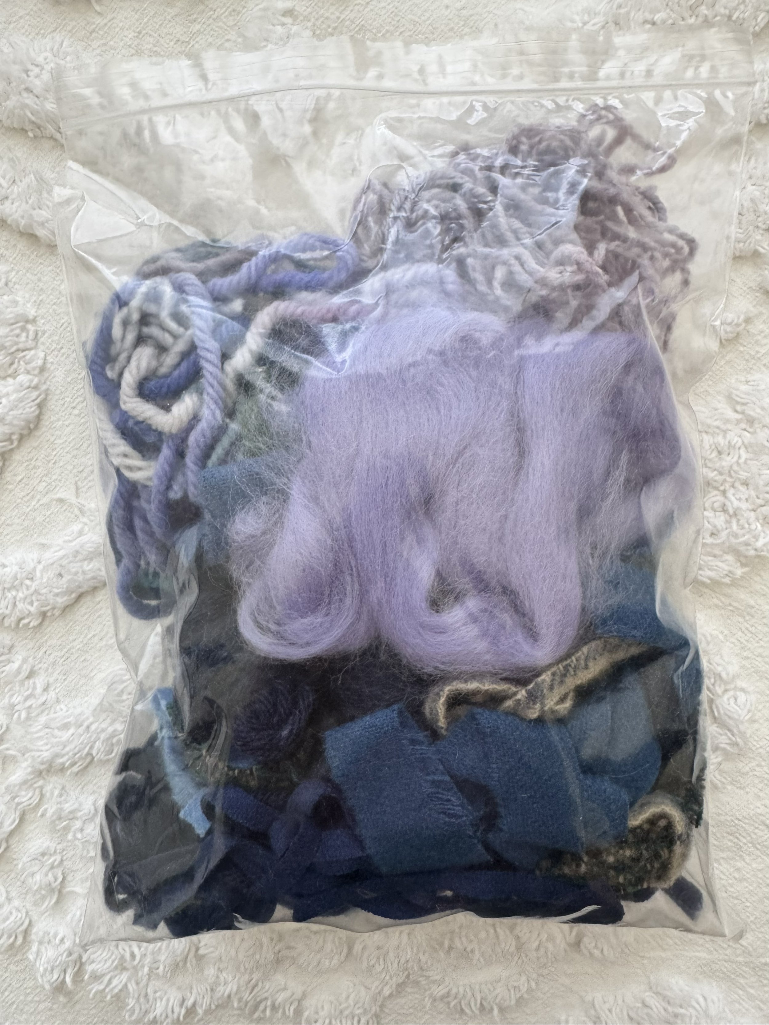 Bits & Pieces in Blue & Lilac