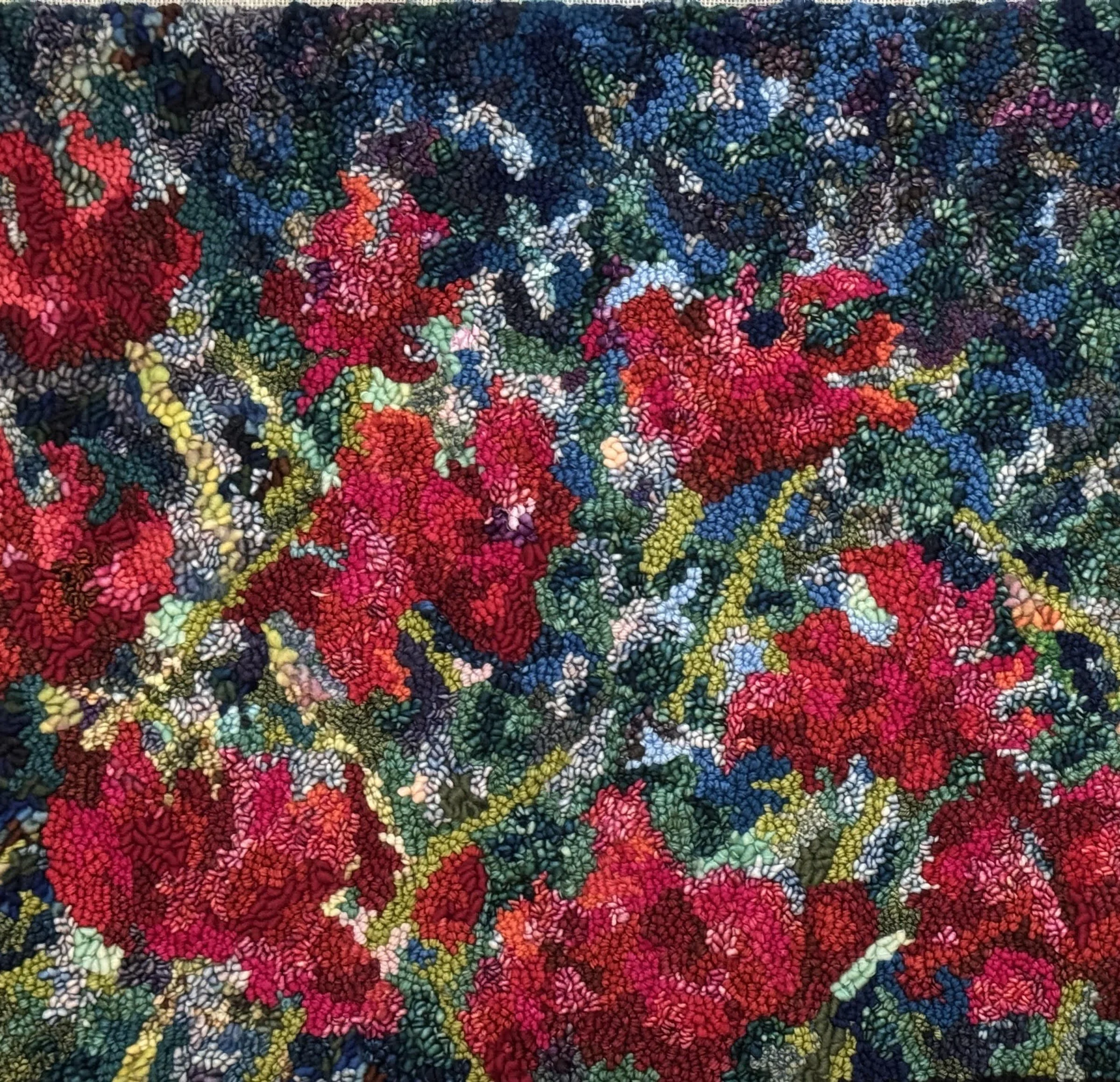 Watercolor Effects in Hooked Art