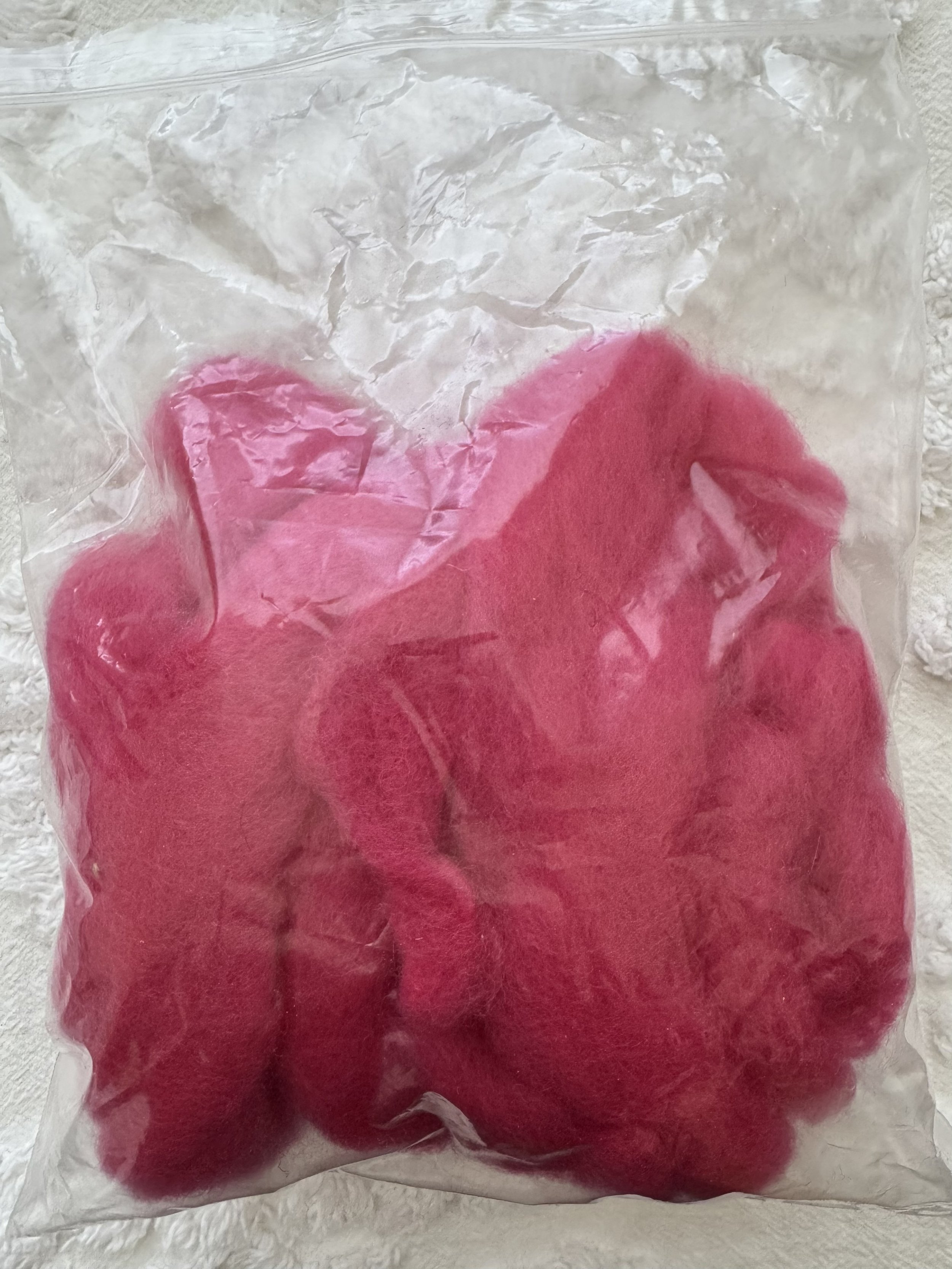 Bits & Pieces in Hot Pink Fleece