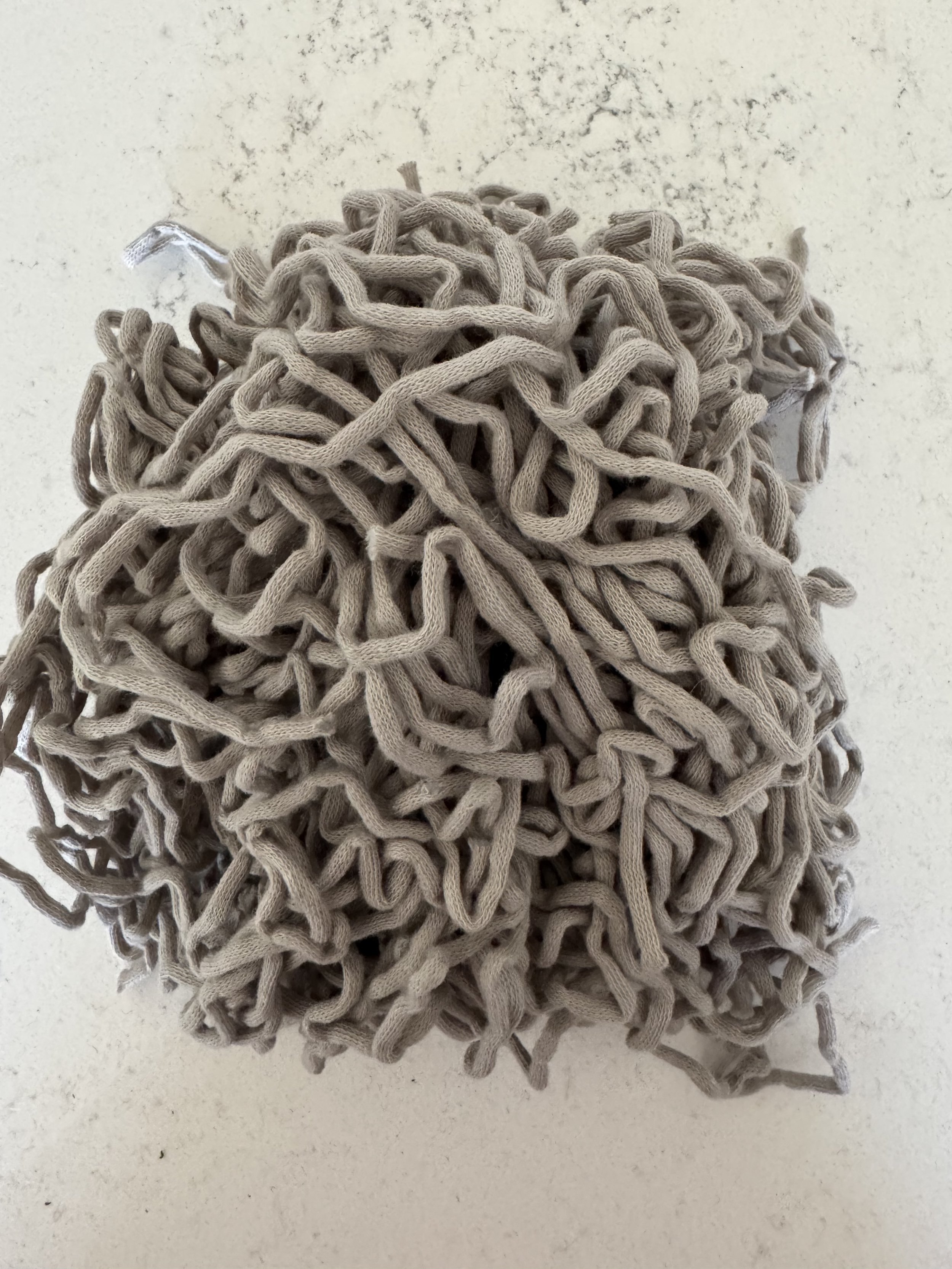 Bits & Pieces Grey Stretch Yarn