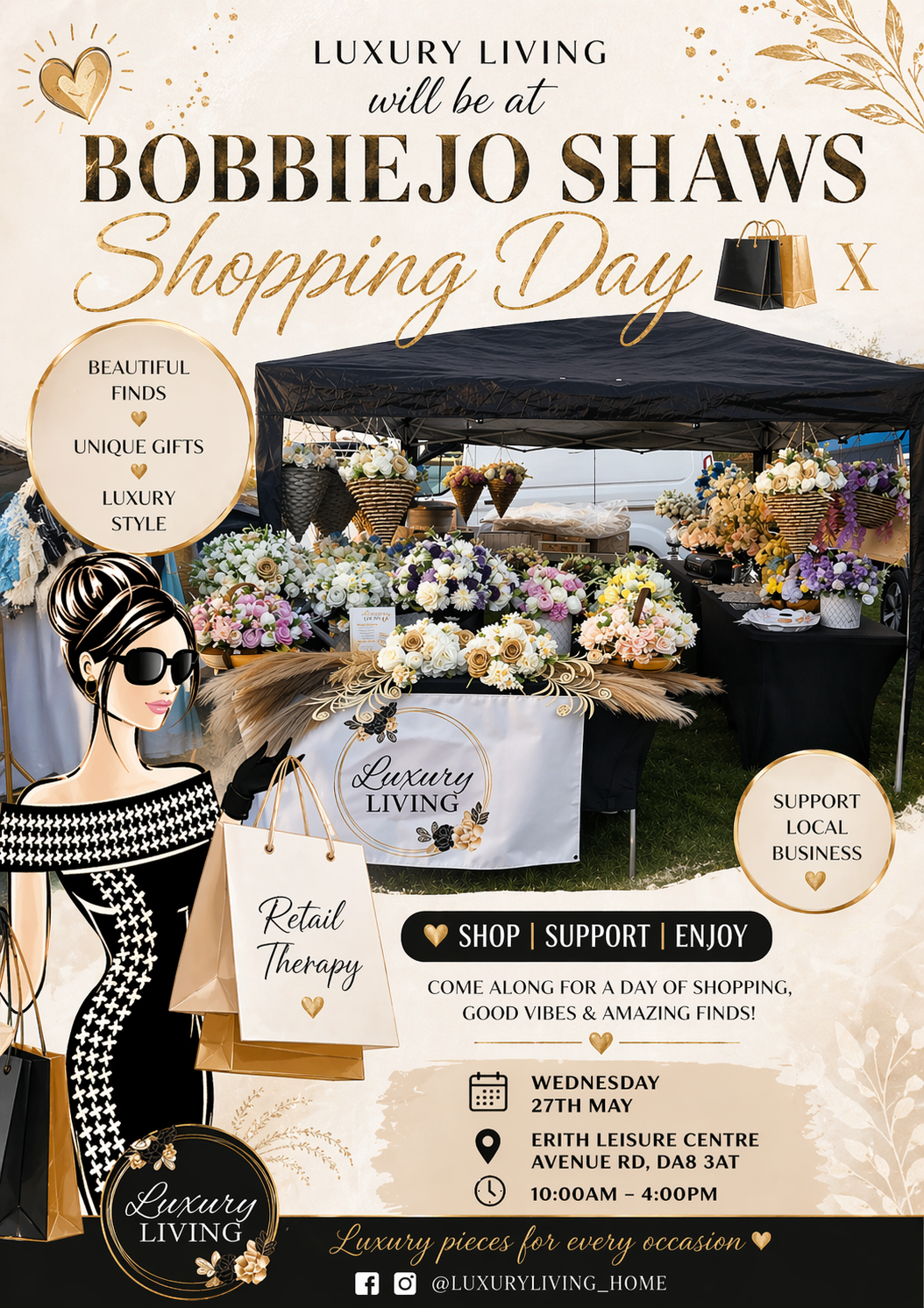 BobbieJo Shaw Shopping Day