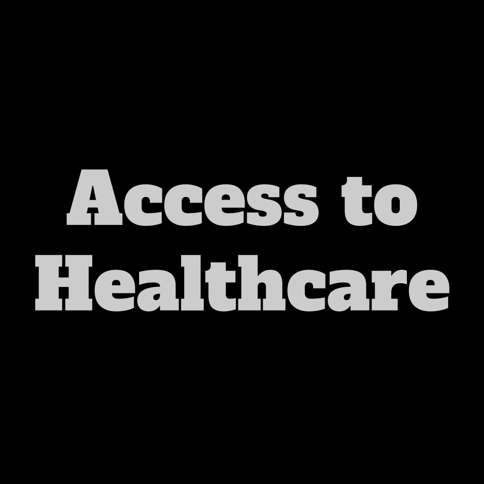       
  
    Access to Healthcare  There are, unfortunately, many barriers that prevent people from proper access to healthcare. This includes (but is not limited to) the financial inability to afford insurance/copays/deductibles/medication and the 