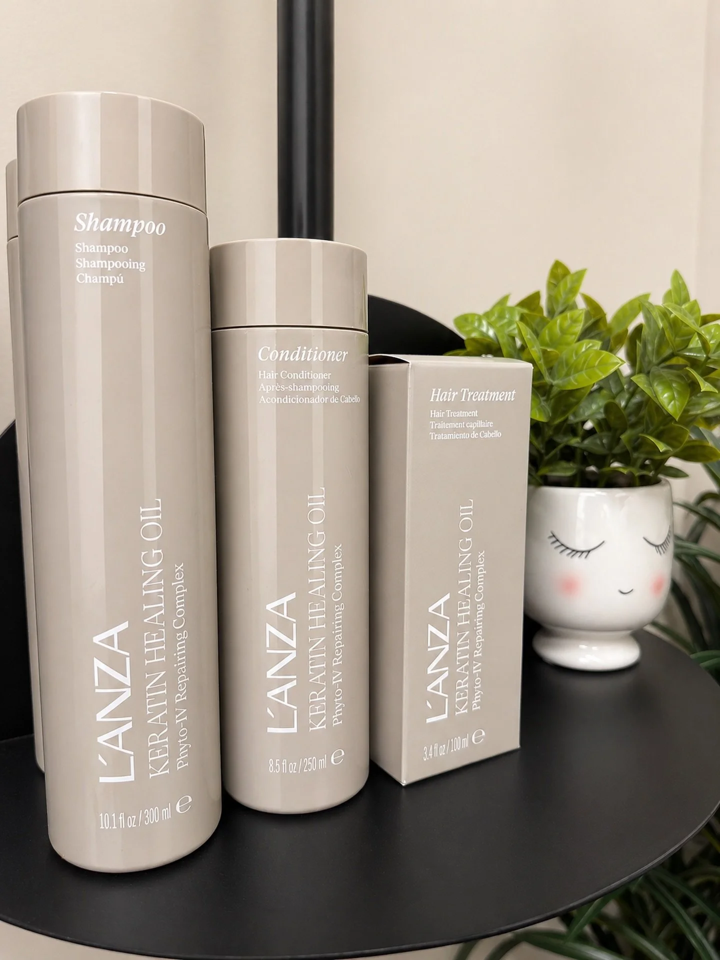 L&rsquo;ANZA has been a staple behind my chair for a reason&mdash;and this line right here is everything I look for when it comes to real hair health + luxury results.

The Keratin Healing Oil collection is all about repair + shine without compromise