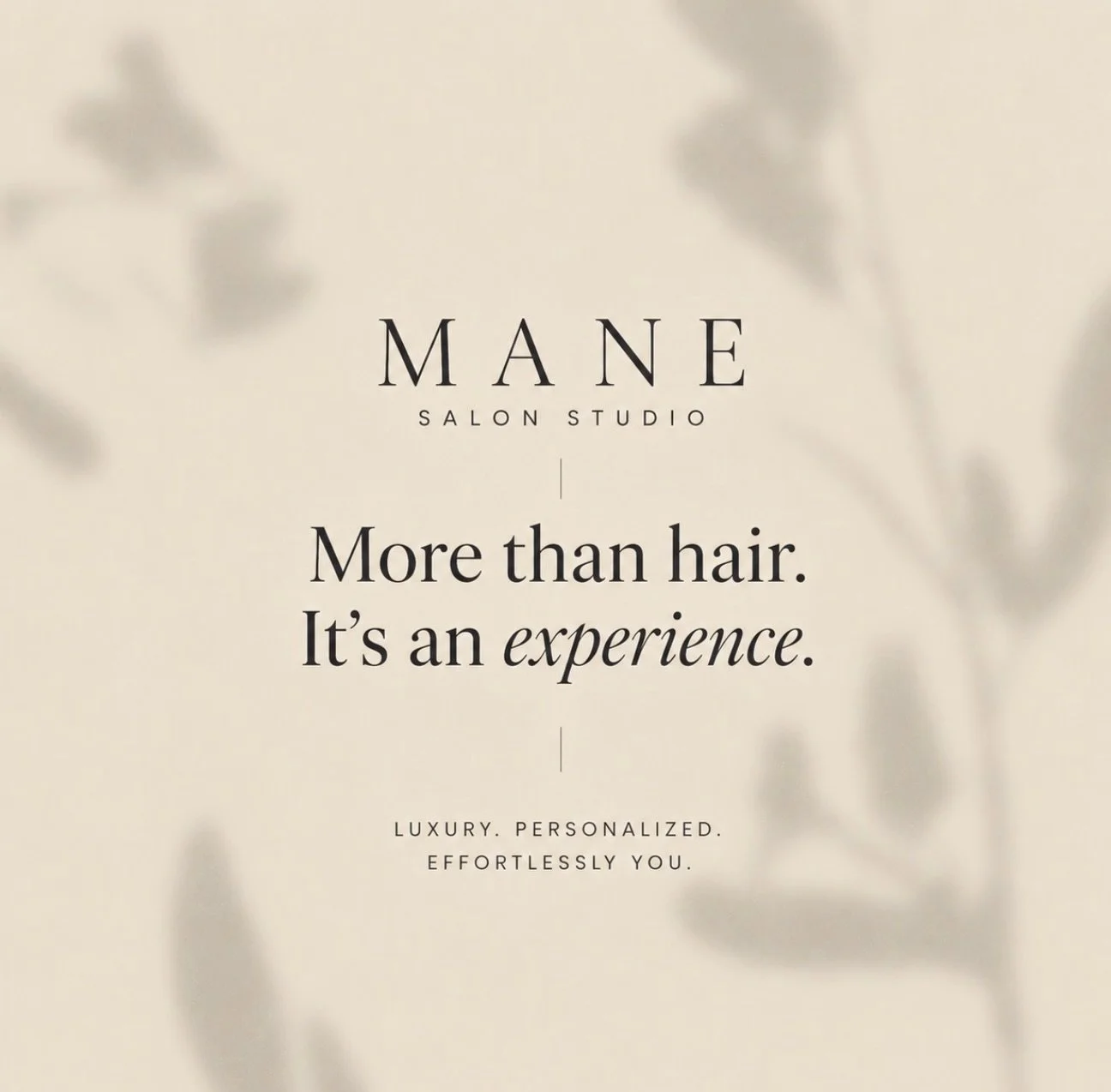 🔳 Not all salon experiences are created equal.

◽️A personalized experience designed entirely around you.

▪️Thoughtful consultations.
▫️Customized color.
▪️Intentional cuts.

◾️ An experience designed to feel as beautiful as the results themselves.