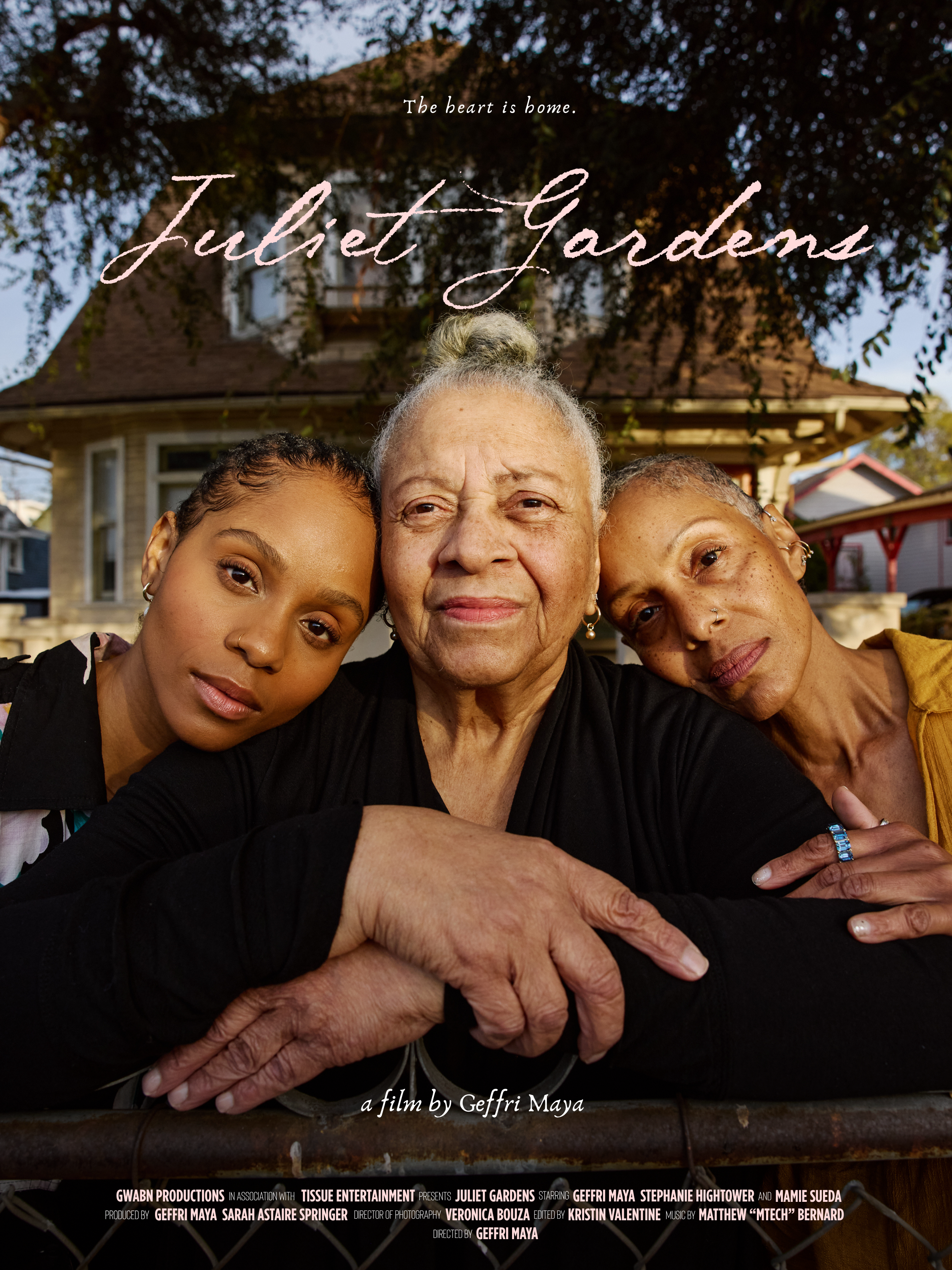 Juliet Gardens: When renovations tear open the last Black-owned house on their West Adams block, three generations of women are finally forced to face the grief, distance, and love that have stayed buried between them for years.