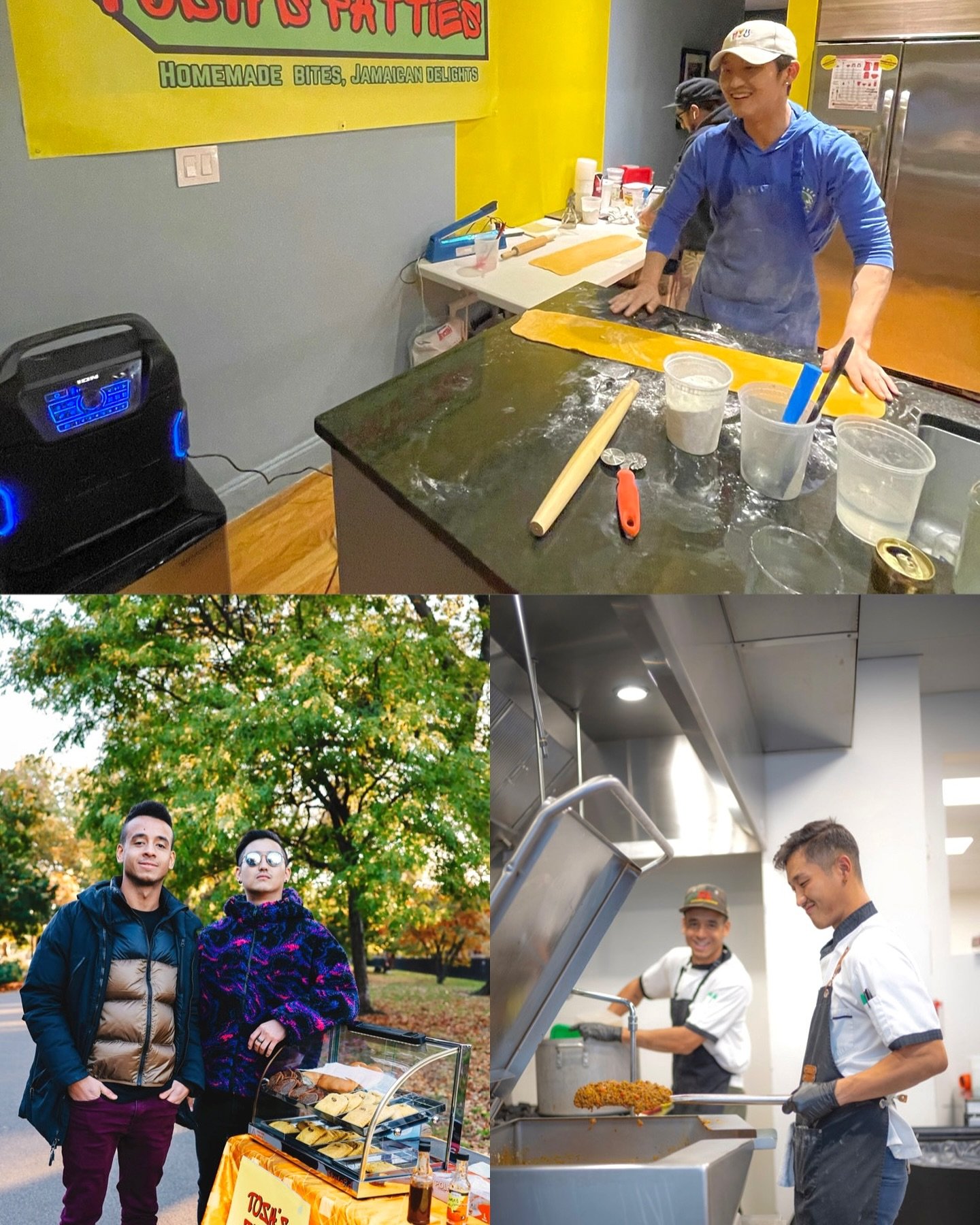 Two old time colleagues and friends with a dream, a vision to bring the highest caliber Jamaican patties to the world. Humble beginnings to concrete progress in one year. Much more to come 🇯🇲🙏🏽