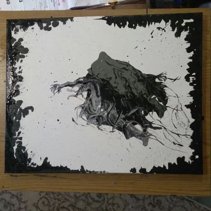 Harry Potter Dementor inspired art.
