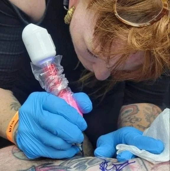 First tattoo. Circa 2024.