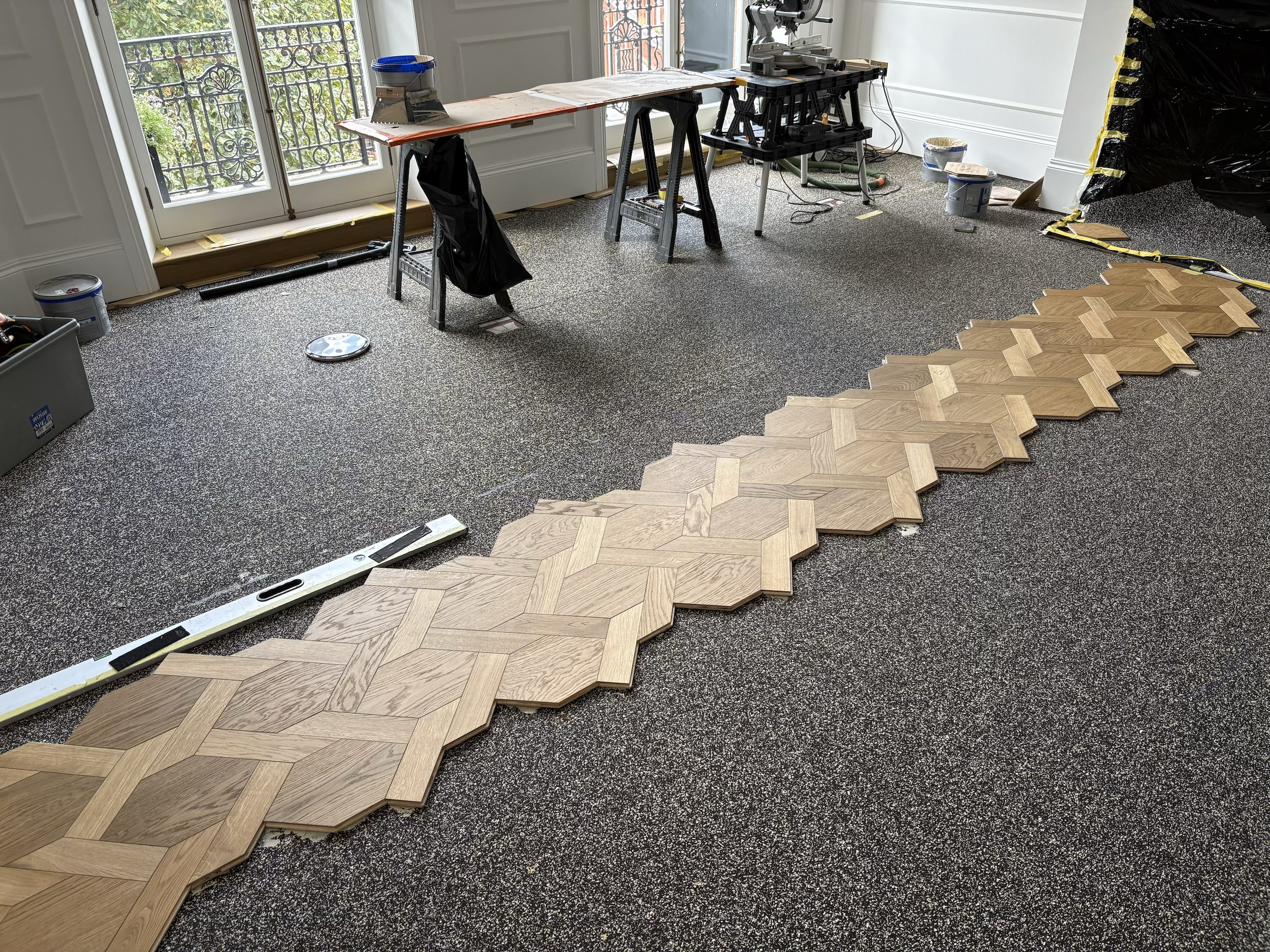 Installation in progress.